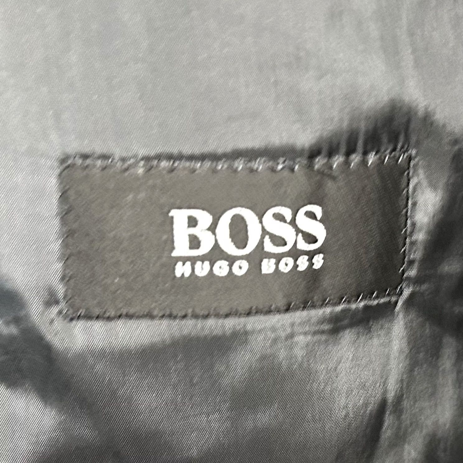 Hugo Boss HUGO BOSS Sport Coat 38R Wool Three-Button Dark Navy Navy Blue 110s Loro Piana Notch Lapel Single-Breasted Men Regular Jacket Coat Size US XS / EU 42 / 0 - 3 Thumbnail