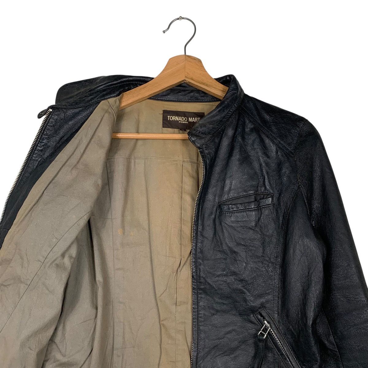 Tornado Mart Tornado Mart Motorcycle Riding Leather Jacket Size M / US 6-8 / IT 42-44 - 10 Thumbnail