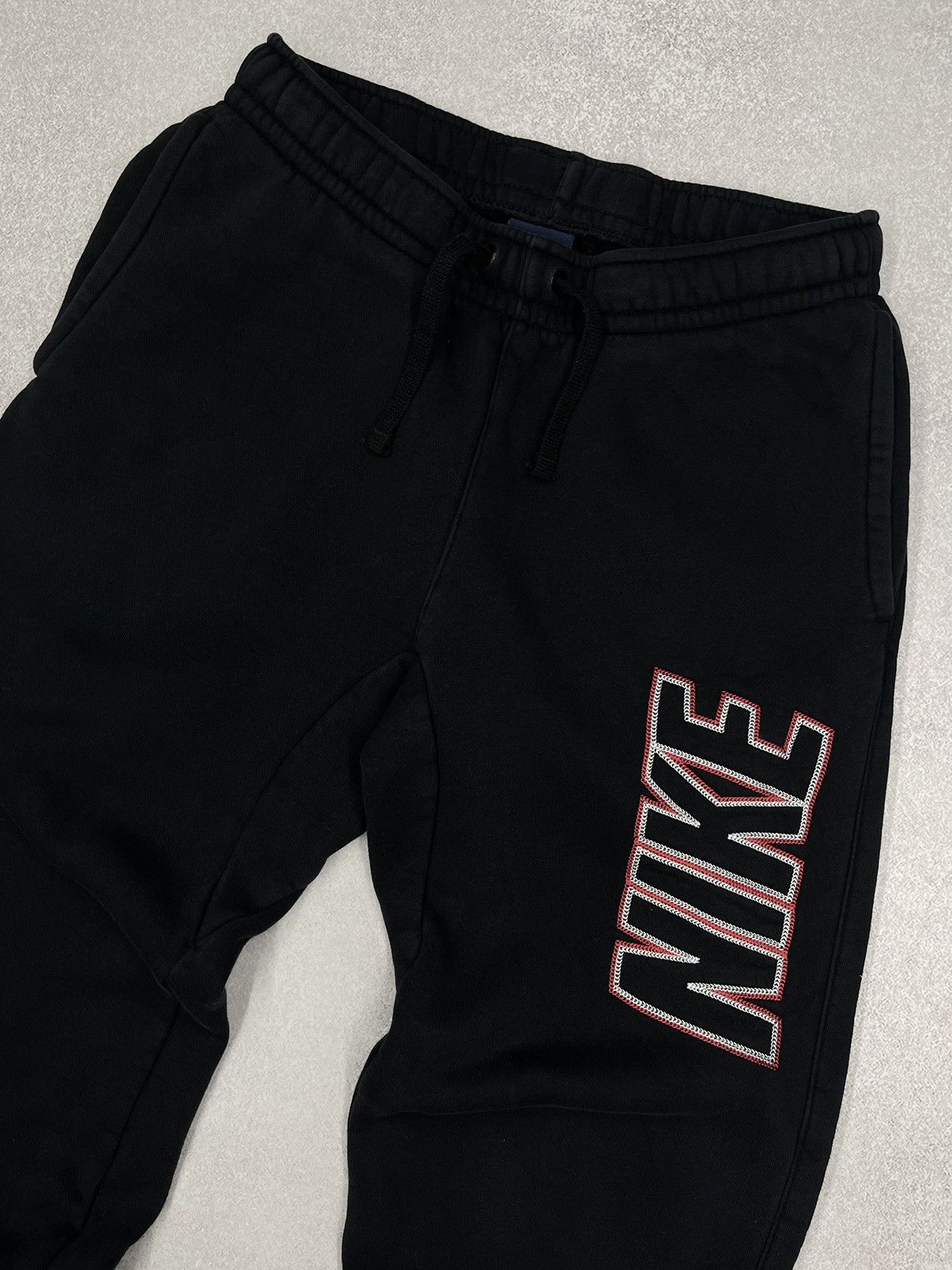 Nike Vintage Nike Big Logo Black Sweatpants Drill Y2K ACG TN Size US 30 / EU 46 - 4 Thumbnail