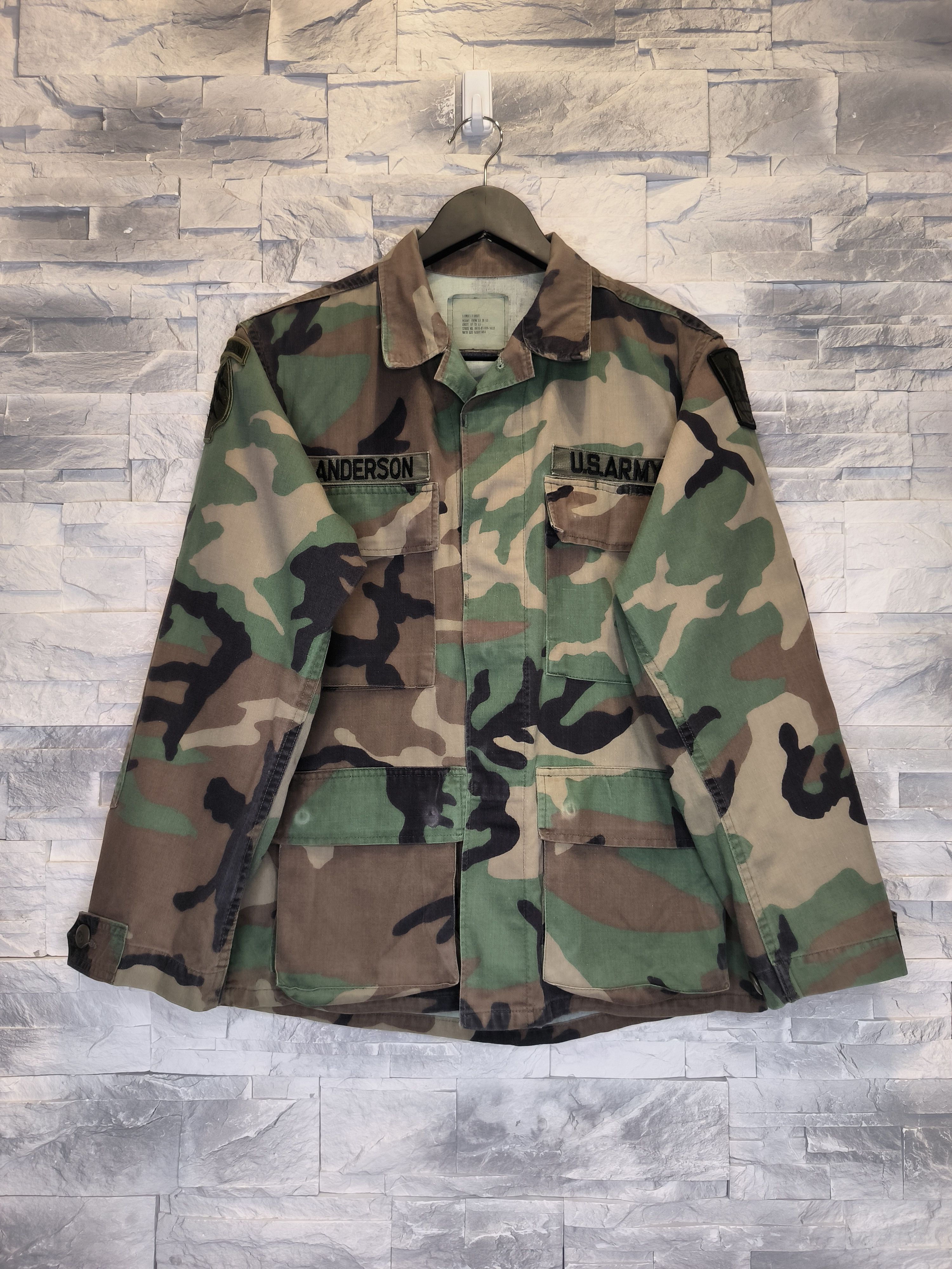 Other Vintage USA Army Airborne Jacket Camo Size US S / EU 44-46 / 1 - 1 Thumbnail