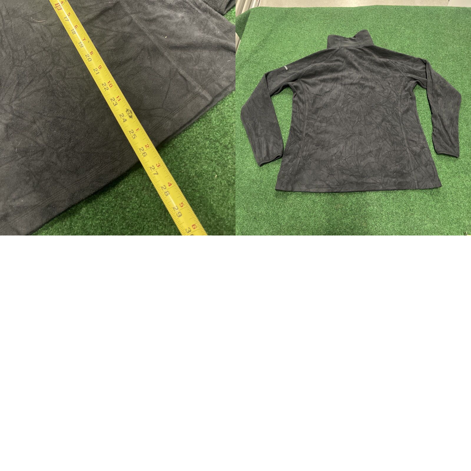 Vintage Columbia Womans Black Fleece Quarter Zip Size Xxl Lightweight Size XXL / US 16-18 / IT 52-54 - 8 Thumbnail