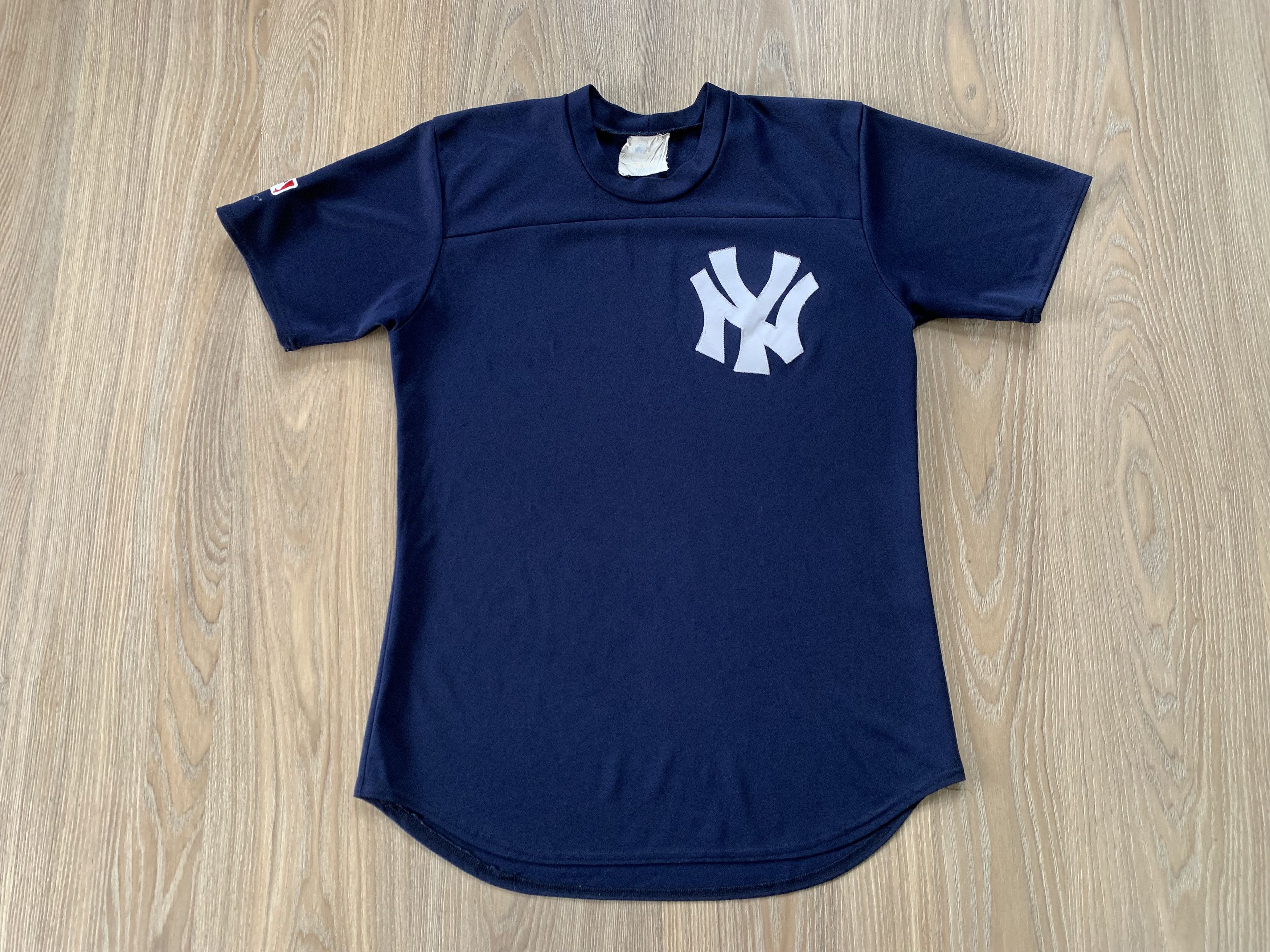 Majestic × Vintage Vintage Majestic New York NY T-Shirt Size US M / EU 48-50 / 2 - 2 Thumbnail