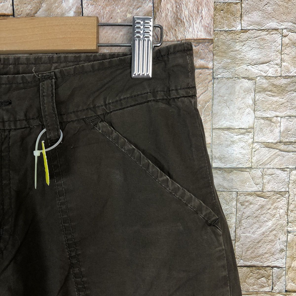 Uniqlo × Vintage Uniqlo vintage Dark Brown Cropped Pants #A325 Size 26" / US 2 / IT 38 - 9 Thumbnail