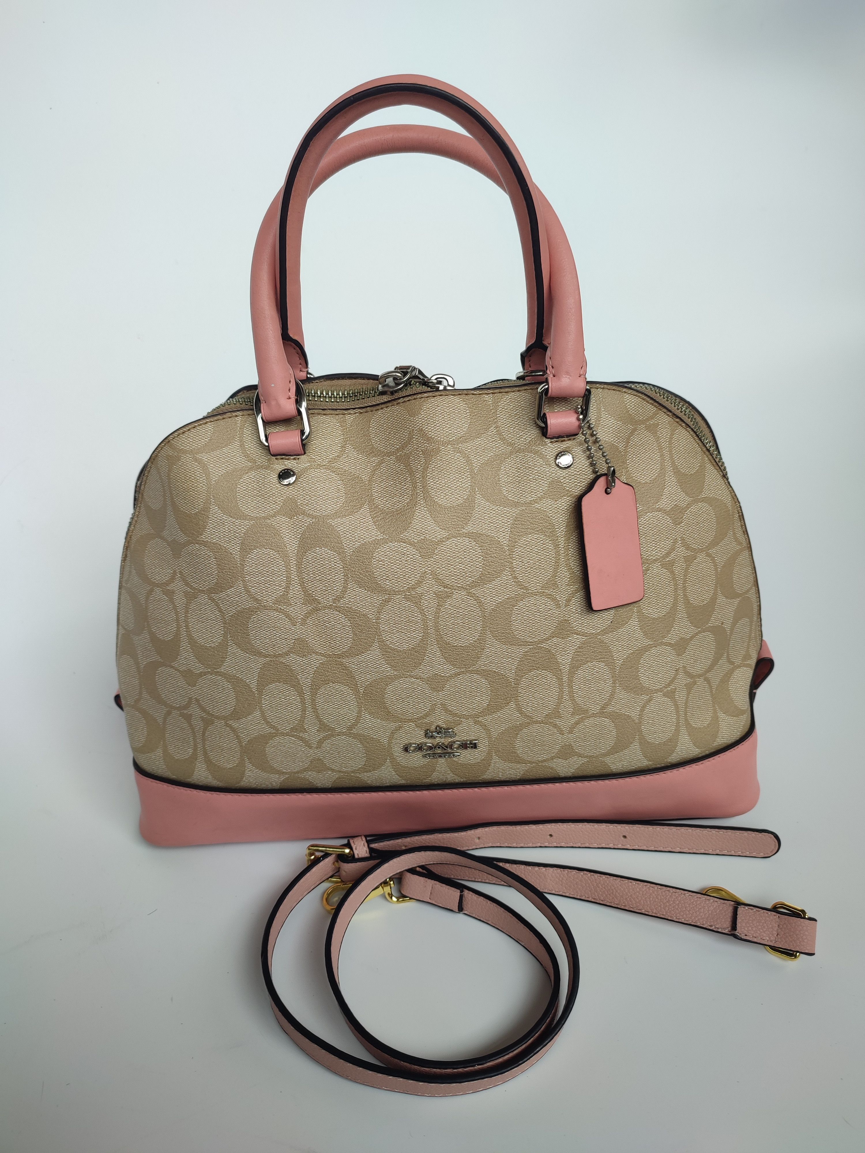 Coach COACH SIGNATURE MINI SIERRA SATCHEL BAG Size ONE SIZE - 1 Thumbnail
