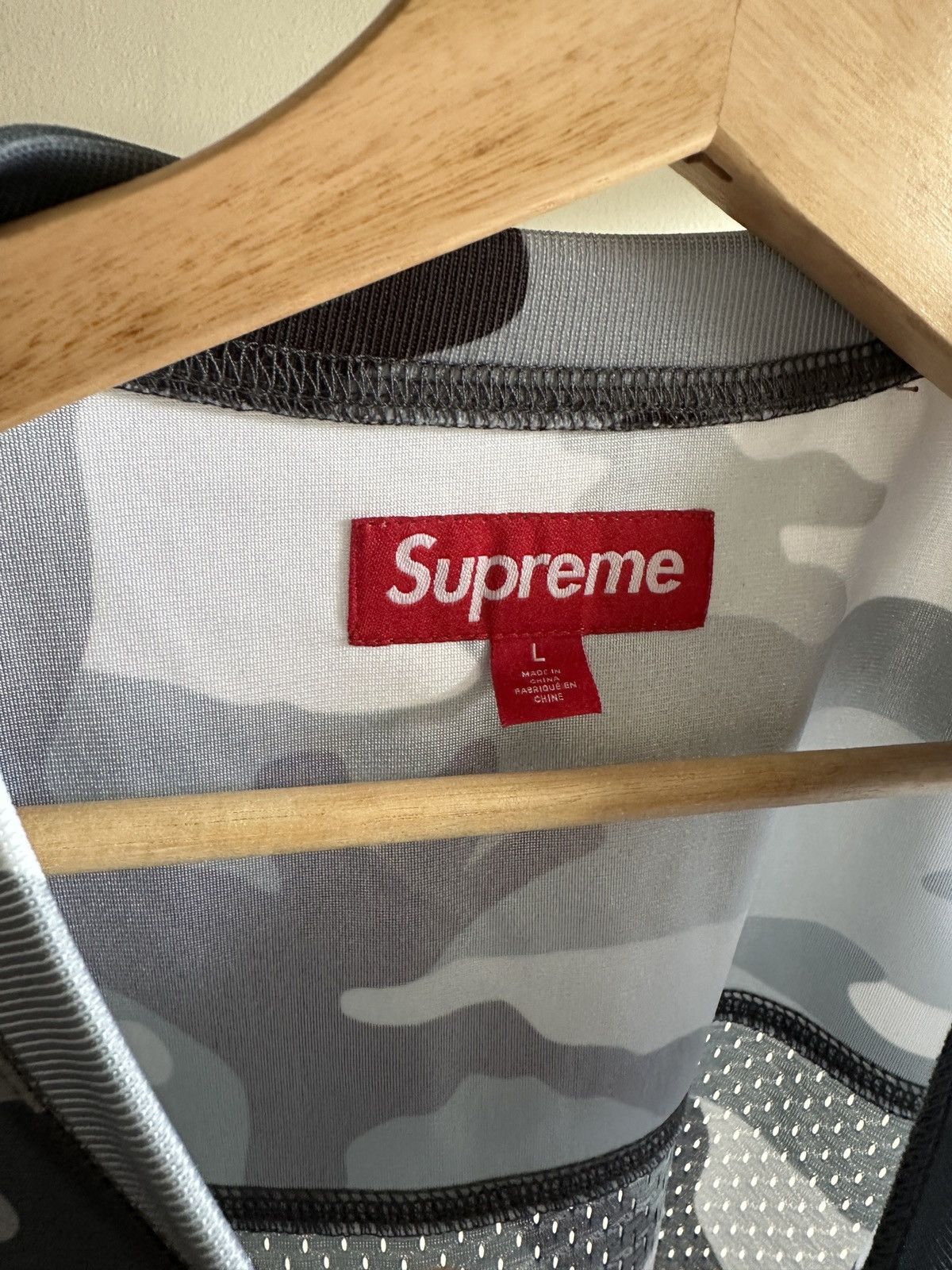 Supreme Supreme x Aphex Twin Camo Jersey Size US L / EU 52-54 / 3 - 3 Thumbnail