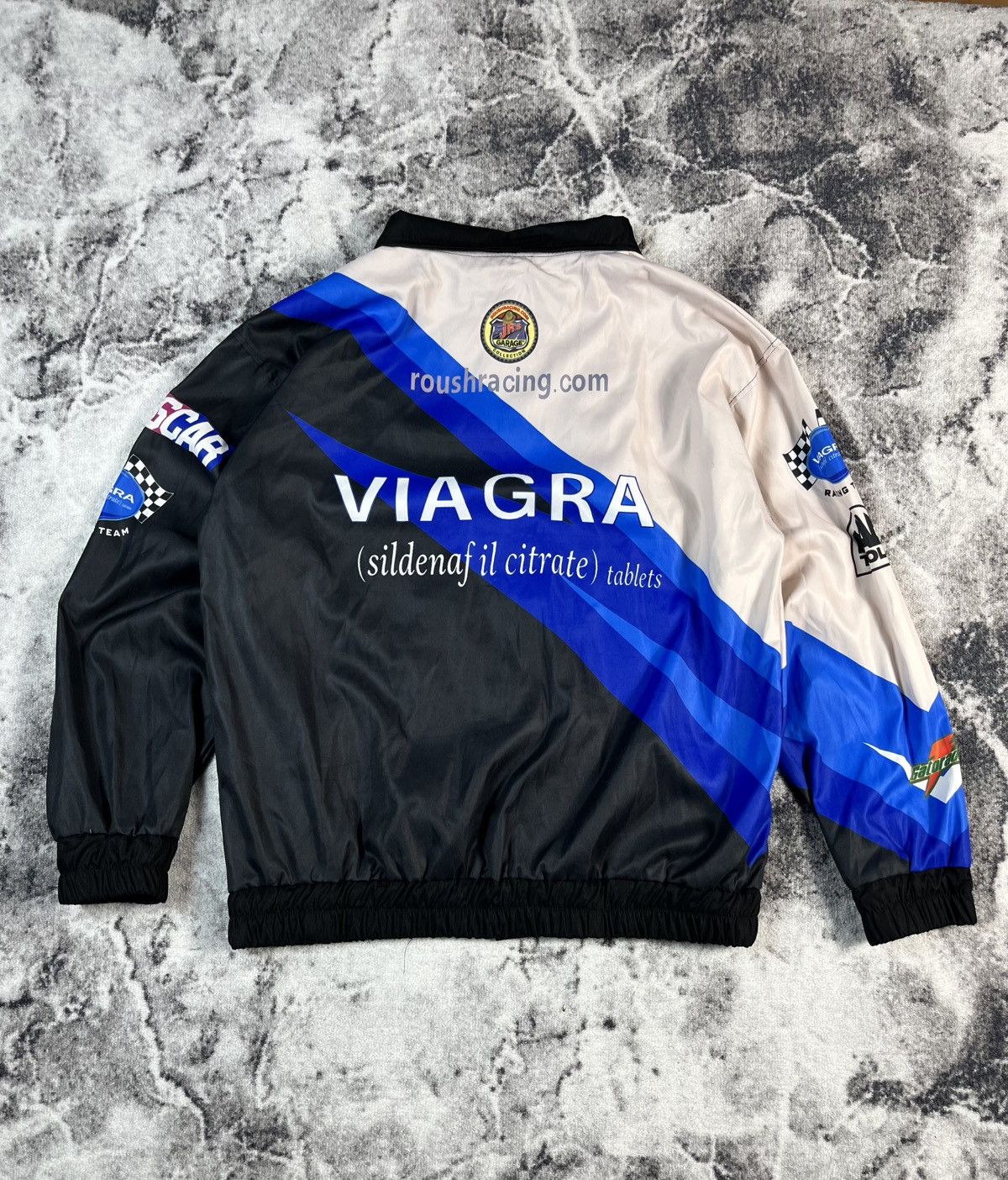 Vintage Vintage Viagra Racing Jacket Y2K NASCAR Style tag M Fits XL Size US XL / EU 56 / 4 - 11 Thumbnail
