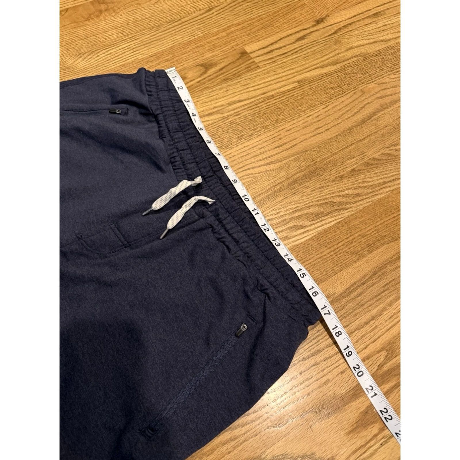 Vuori Vuori Ponto Performance Jogger Pants Men’s XXL 2XL Heather Navy Blue Dreamknit Size US 31 - 5 Thumbnail