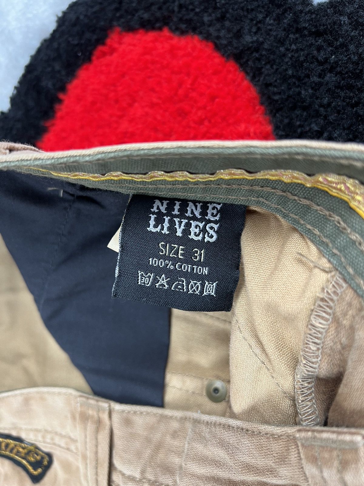 Vintage Vintage Nine Lives Grunge Punk Western Y2K Japanese Pants Size 31" - 9 Thumbnail