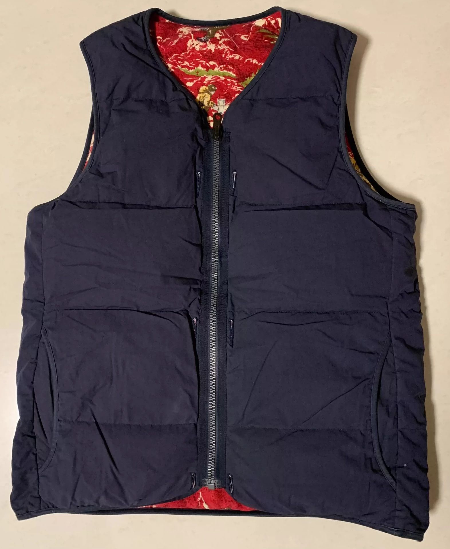 Visvim visvim 16aw kuba down vest reversible | Grailed