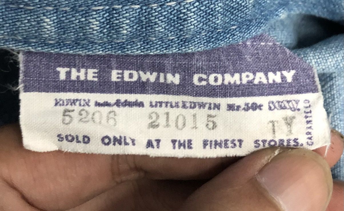Edwin Vintage Edwin Exclusive Denim Jacket Size US M / EU 48-50 / 2 - 15 Thumbnail