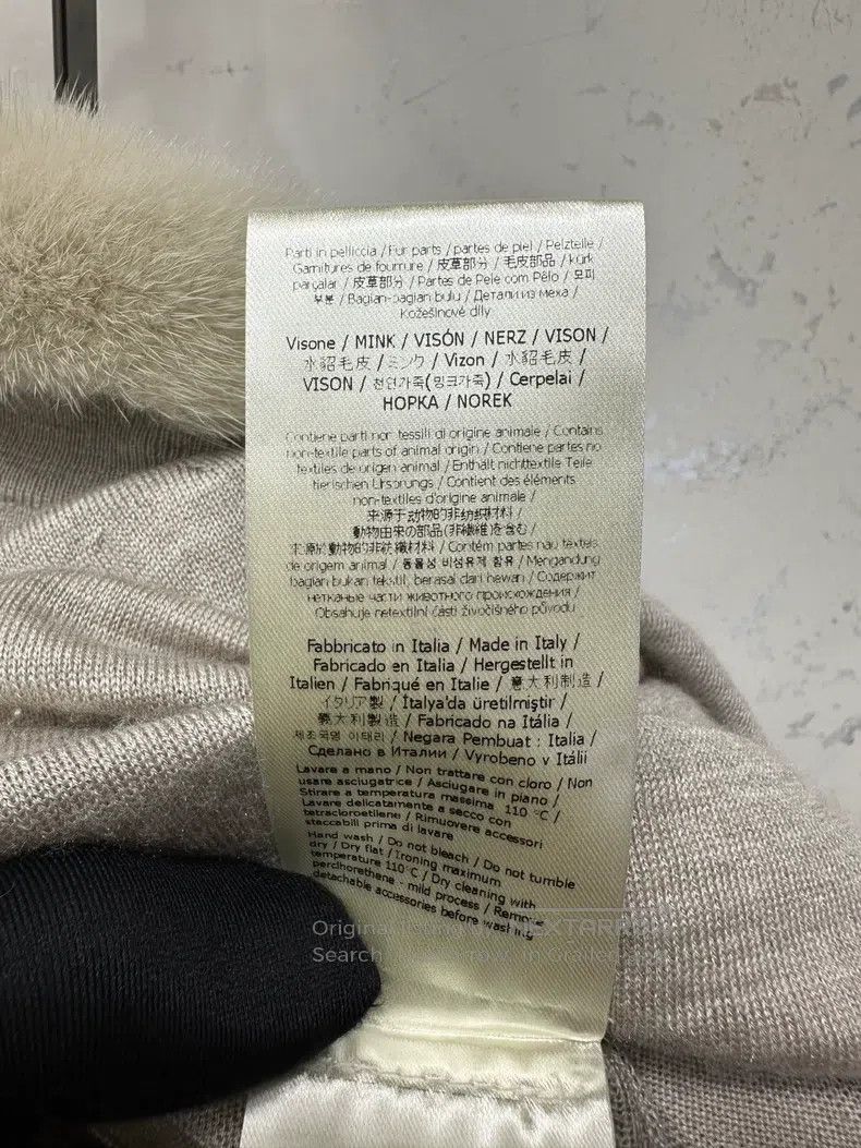 Fendi Fendi Autumn/Winter 24 Backless Knit Dress with Mink Colla Size XS / US 0-2 / IT 36-38 - 5 Thumbnail