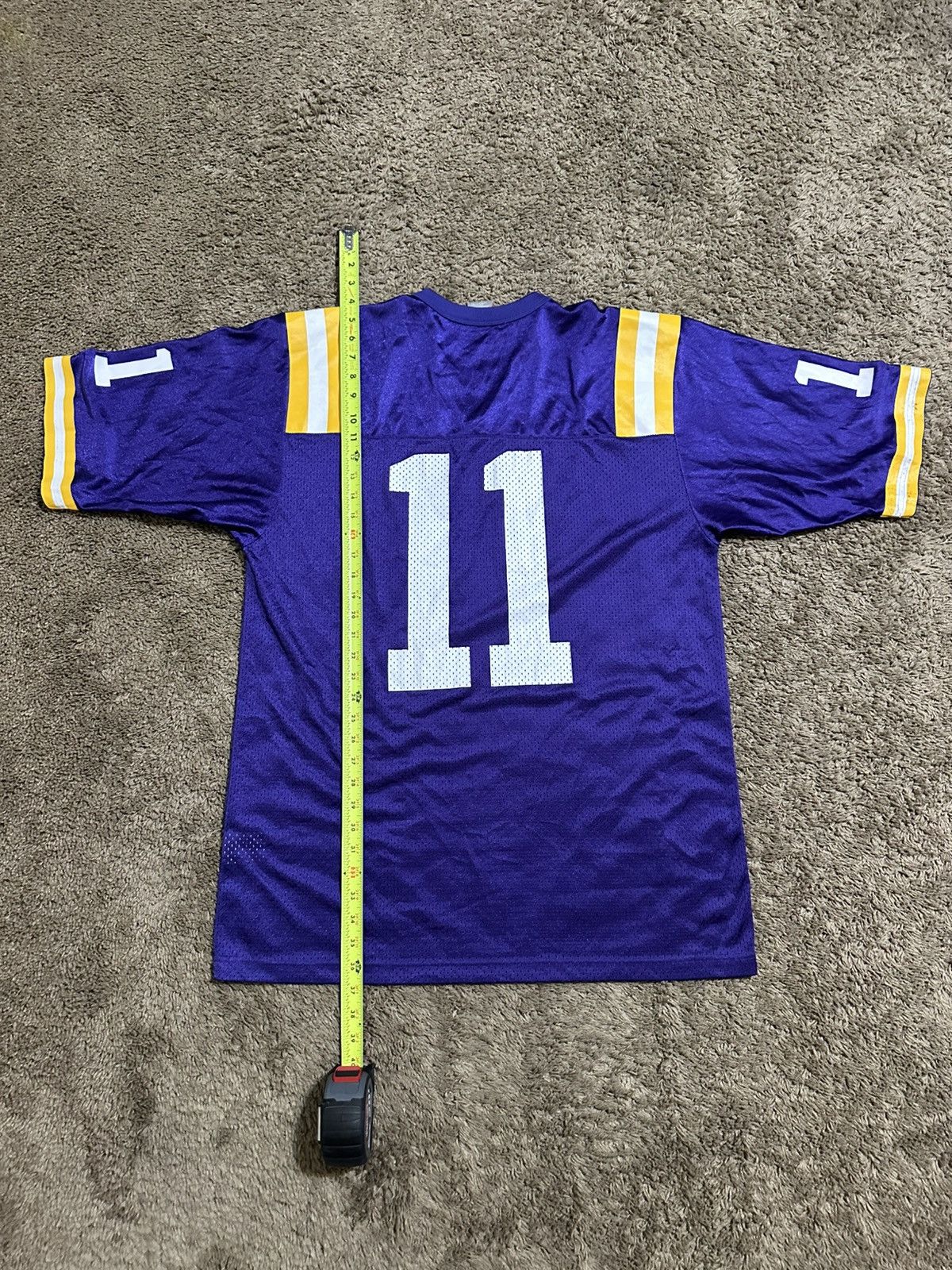 NCAA × Nike × Vintage Vintage Nike NCAA LSU Tigers jersey size large Size US L / EU 52-54 / 3 - 7 Thumbnail