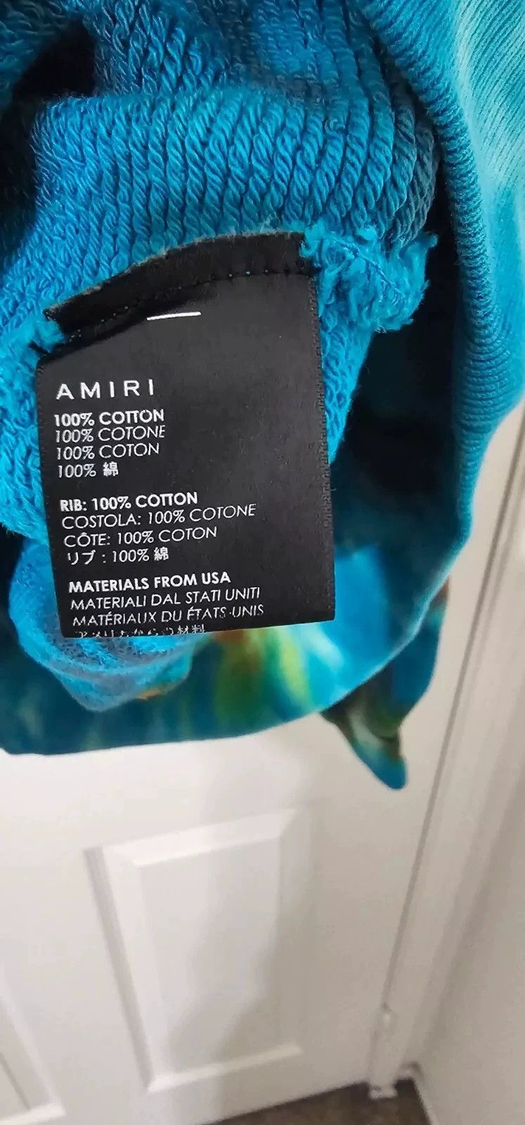 Amiri Amiri Tie-dyed sweatshirt Size US M / EU 48-50 / 2 - 5 Thumbnail