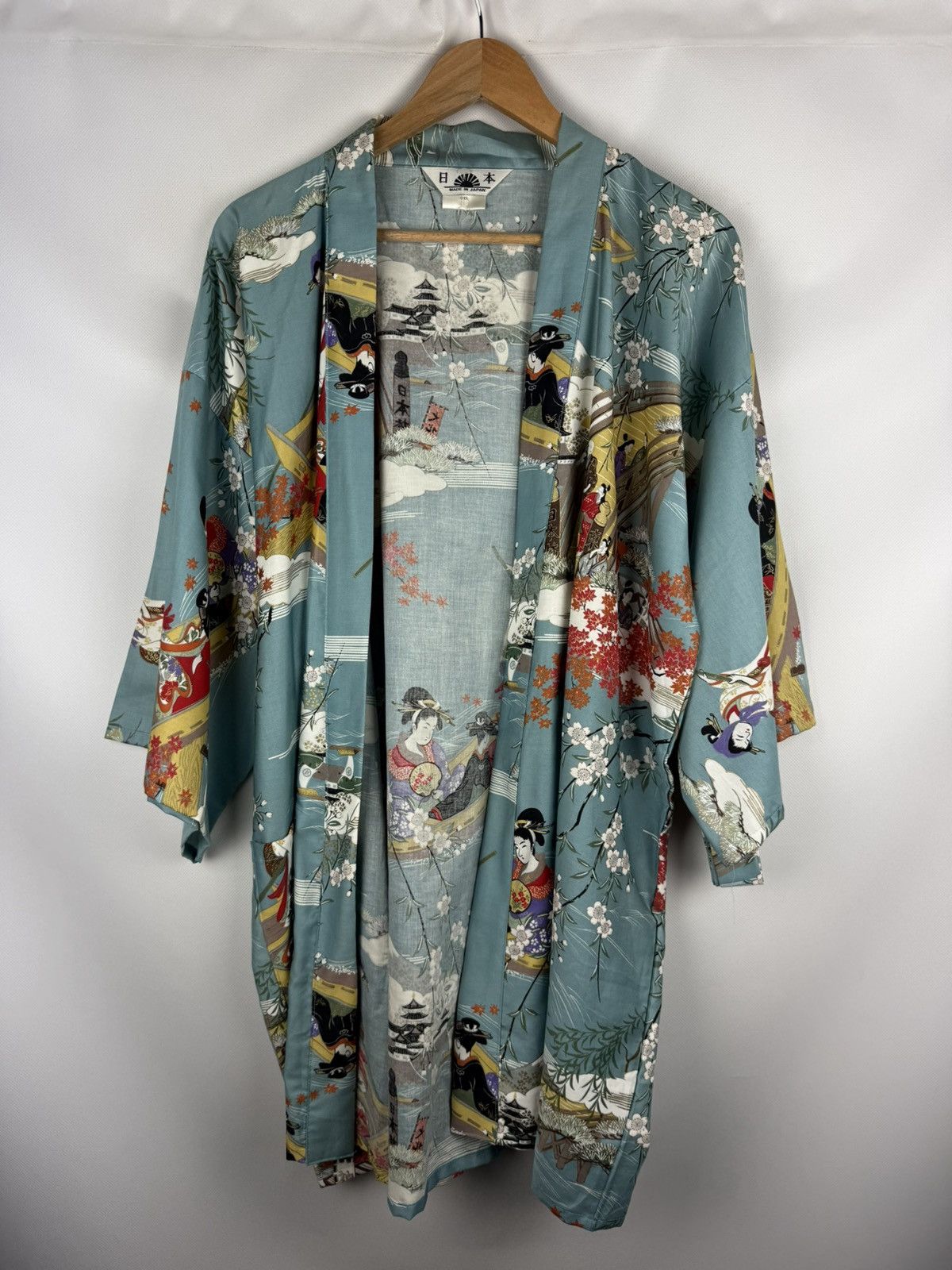 Other Japanese Overprinted Kimono Haori One Size Unisex Size US L / EU 52-54 / 3 - 1 Thumbnail