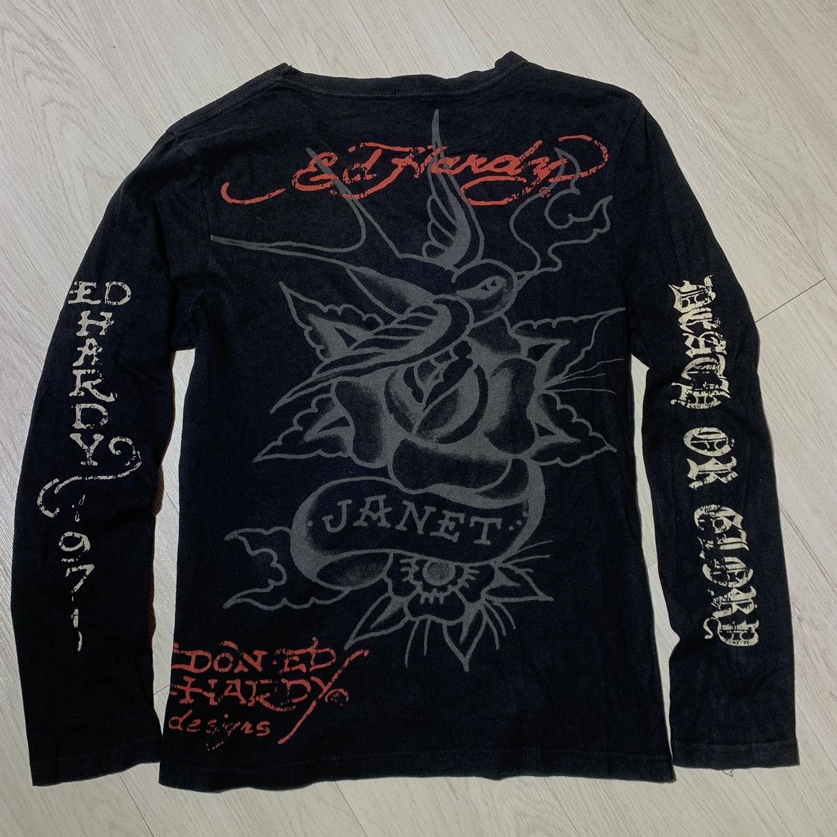 Ed Hardy Ed Hardy Janet Longsleeve Size US M / EU 48-50 / 2 - 2 Thumbnail