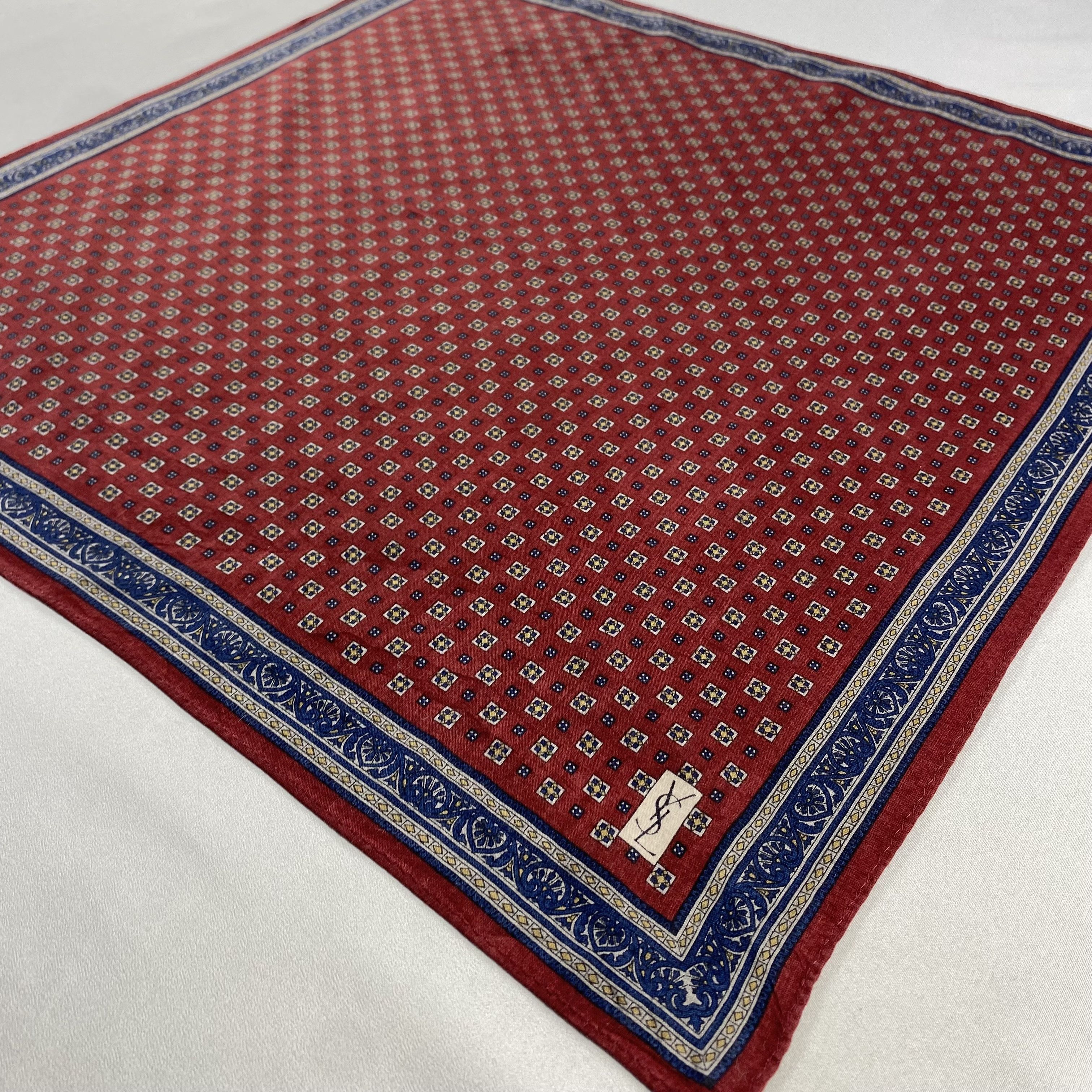 Vintage Yves Saint Laurent Handkerchief / Neckerchief-P1200 Size ONE SIZE - 2 Thumbnail
