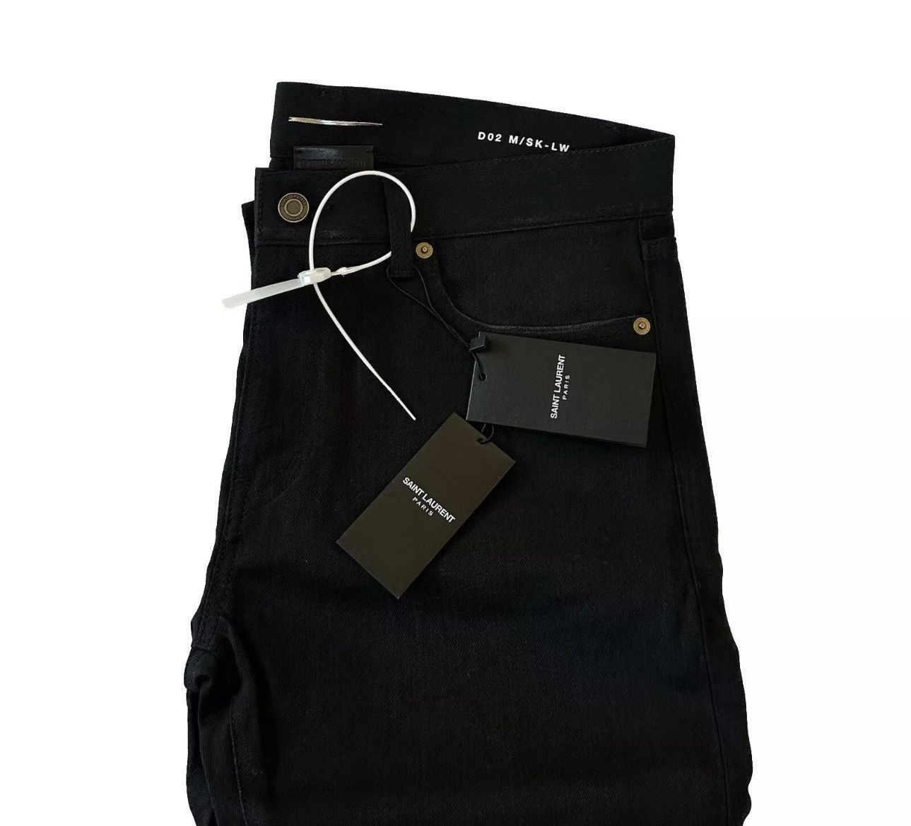 Saint Laurent Paris Saint Laurent D02 M/SK-LW Men's Skinny Jeans