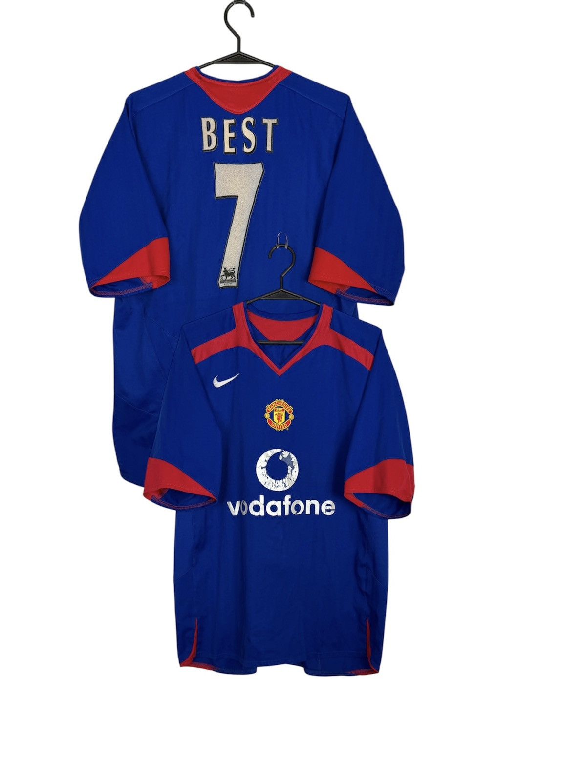 Nike Manchester United 2005/2007 George Best #7 Soccer Jersey Size US L / EU 52-54 / 3 - 1 Thumbnail