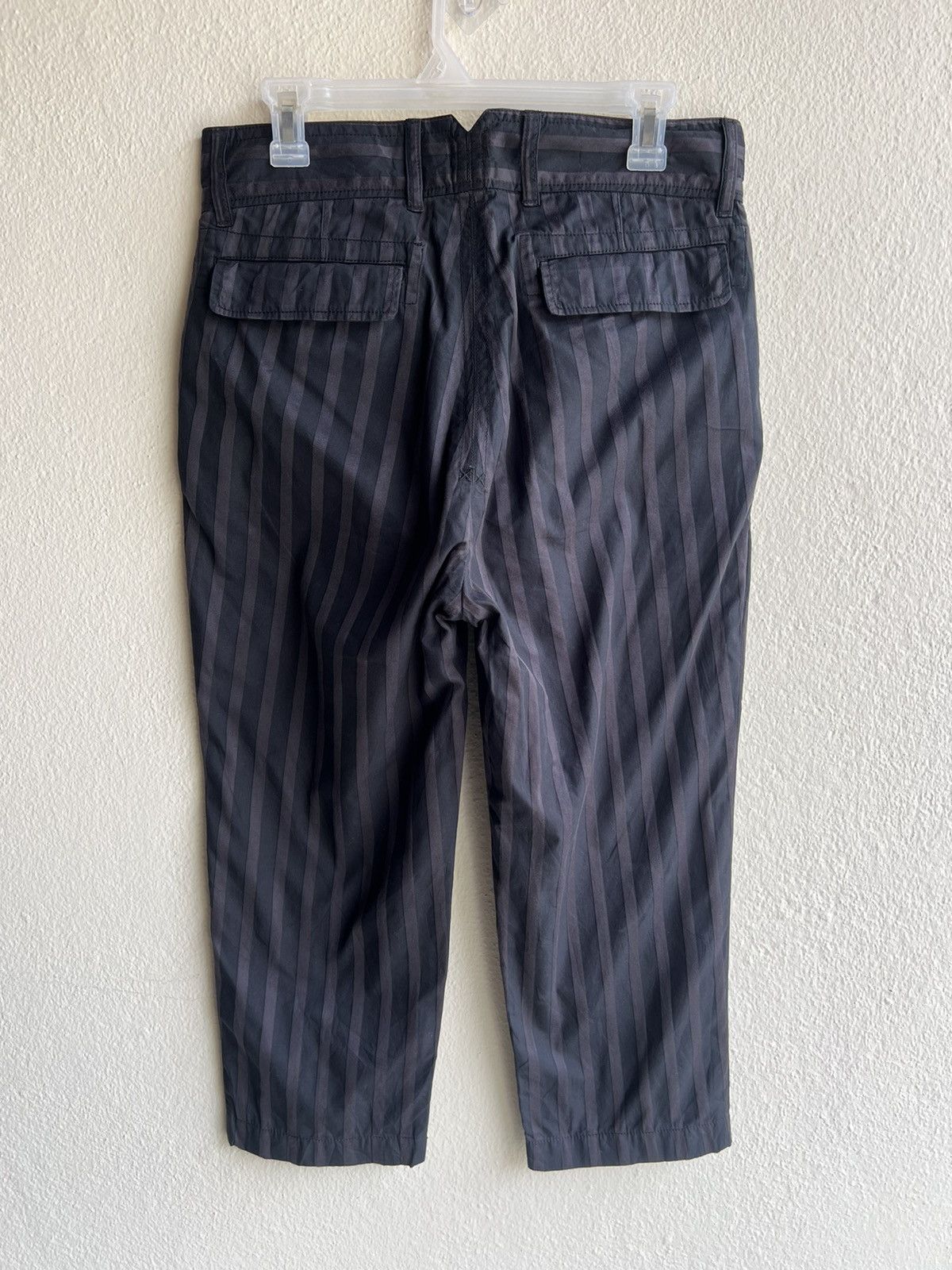 Bed j.w. Ford MOTEL By Keisuke Kohsaka Vertical Striped Cropped Pant Size US 31 - 21 Thumbnail