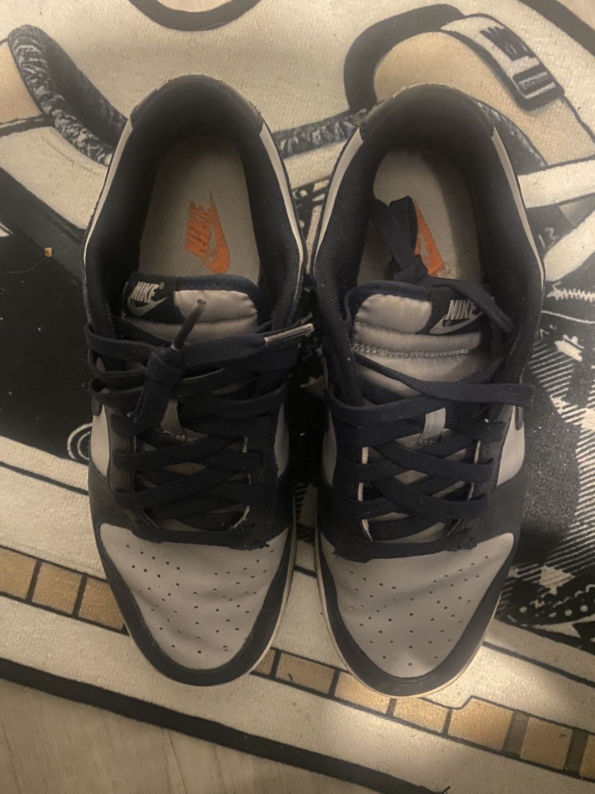 Nike Nike dunks low georgetown Size US 7.5 / EU 40-41 - 7 Thumbnail