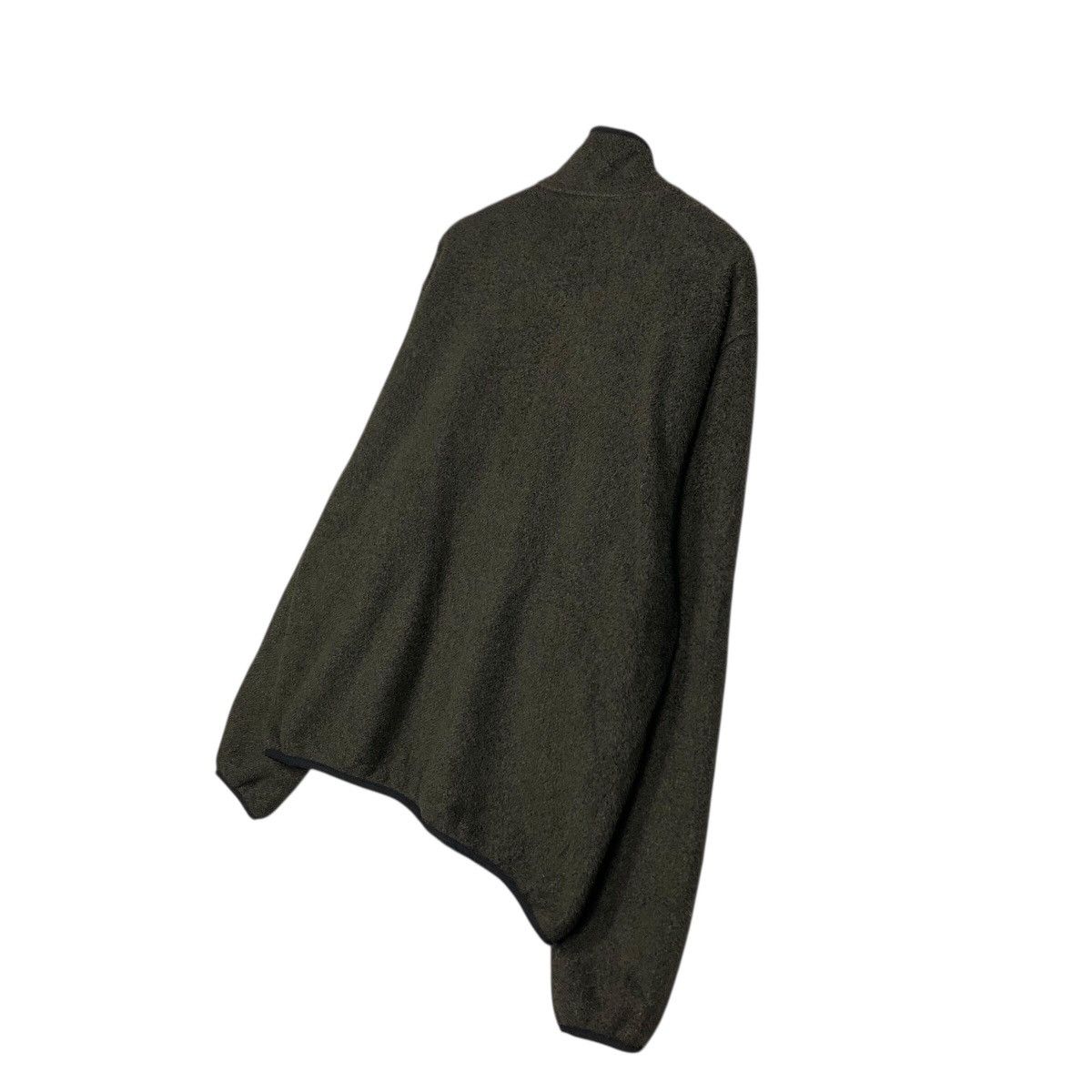 Vintage 📌Vintage Fleece Jacket Half Zipper Woolrich Made in Usa Size US L / EU 52-54 / 3 - 11 Thumbnail
