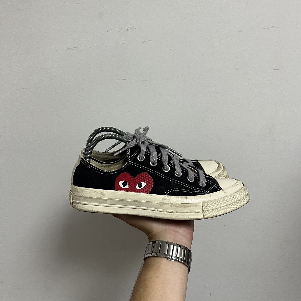 Comme des Garcons PLAY × Converse Converse Play CDG Chuck Taylor Shoes Size US 6 / EU 39 - 1 Thumbnail