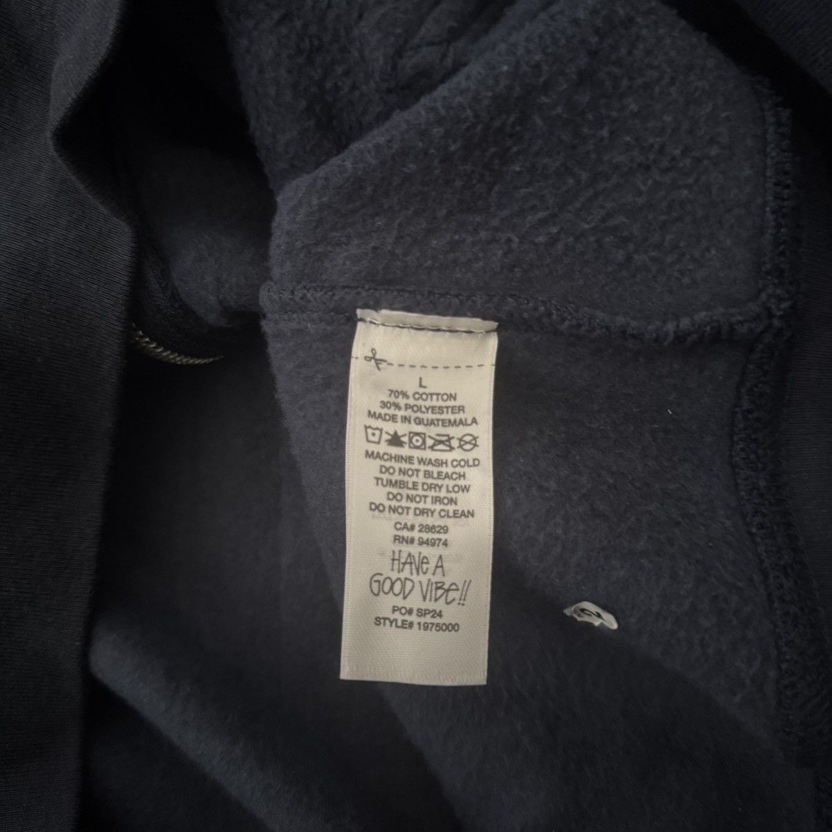 Stussy Stussy Zip Hoodie Size US L / EU 52-54 / 3 - 8 Thumbnail