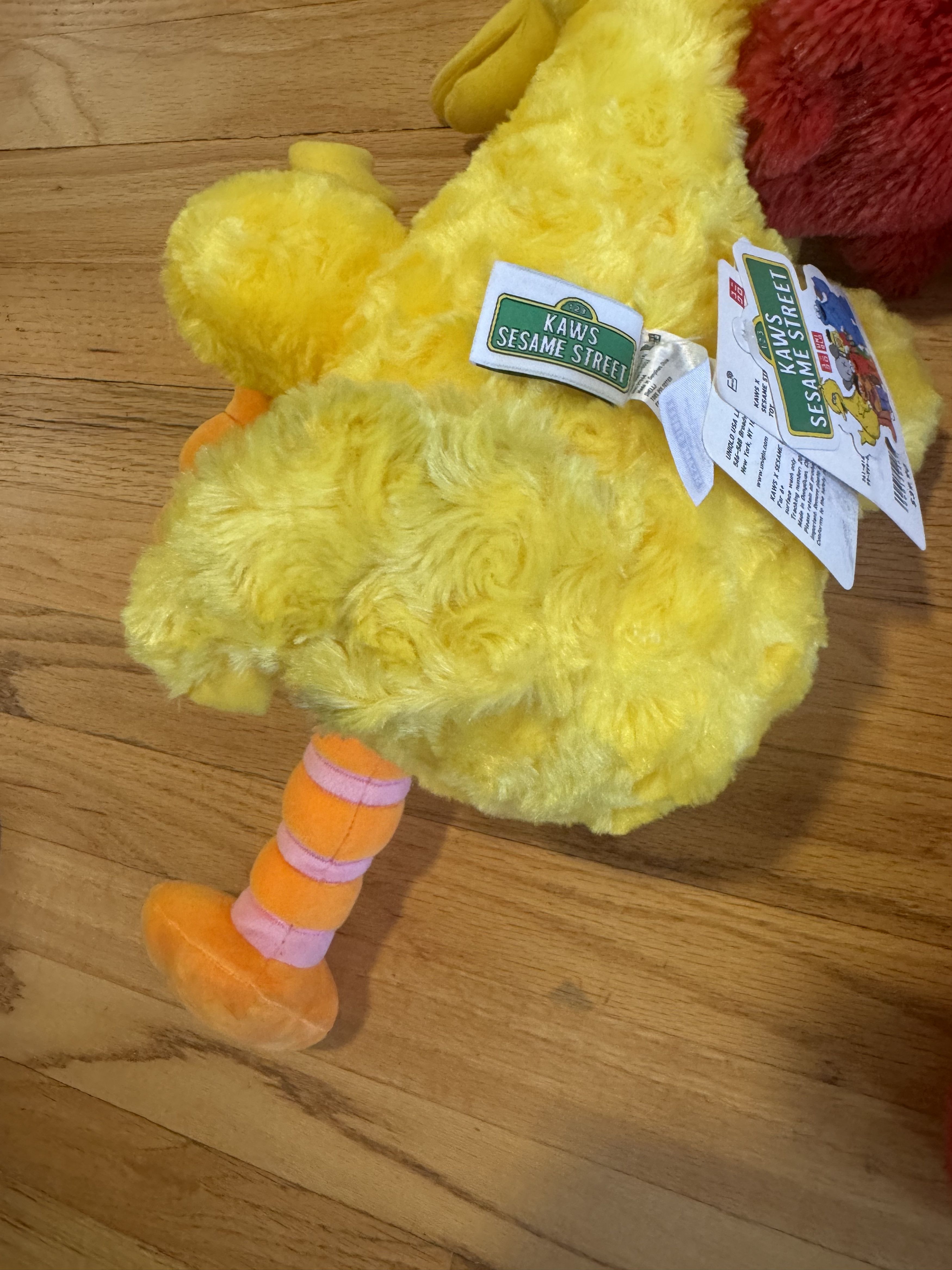 Kaws × Uniqlo Uniqlo x Kaws Elmo & Big Bird Limited edition Sesame Street Size ONE SIZE - 6 Thumbnail