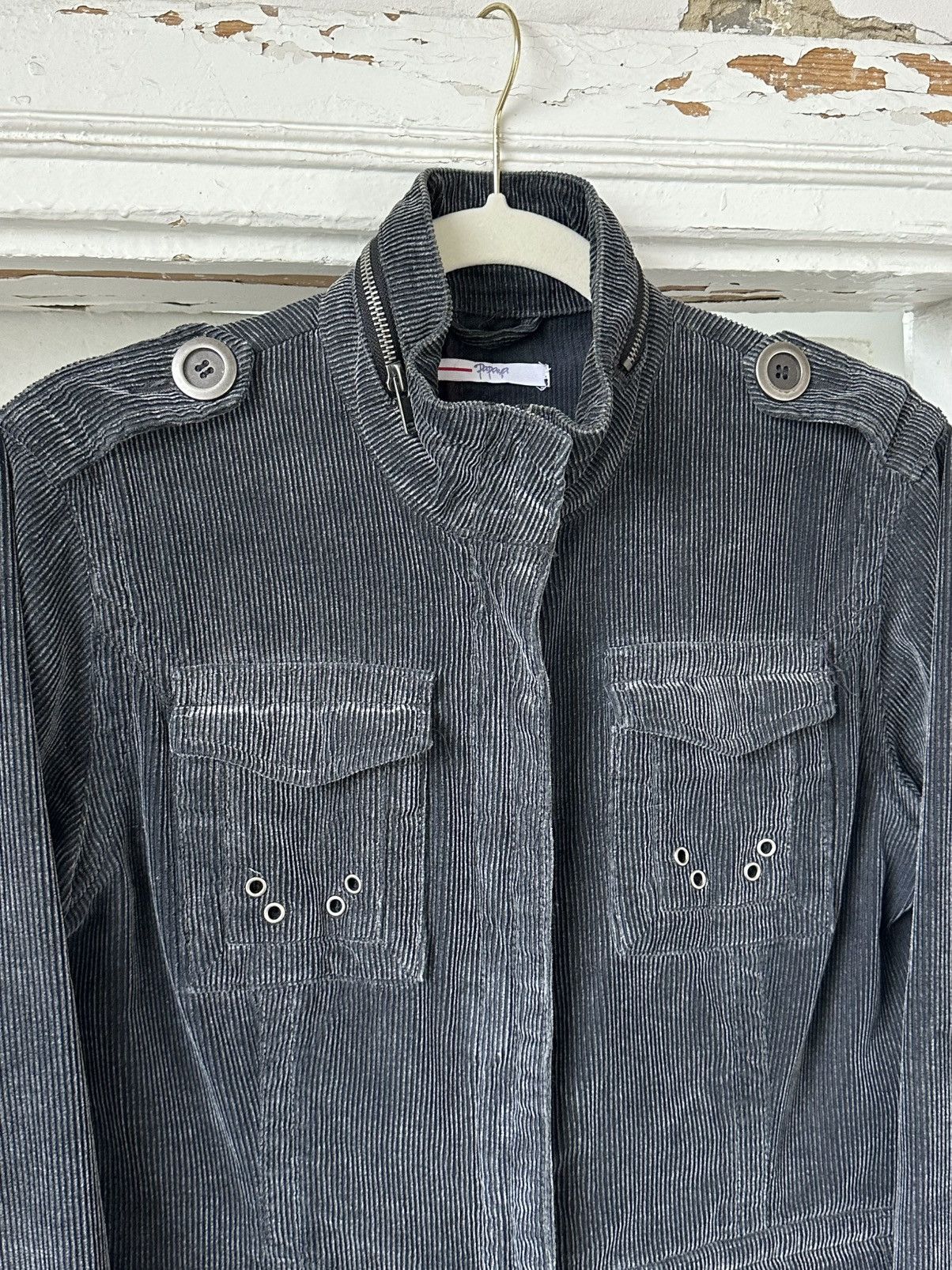 Beauty Beast × Vintage Vintage Corduroy Black Jacket Size L / US 10 / IT 46 - 5 Thumbnail
