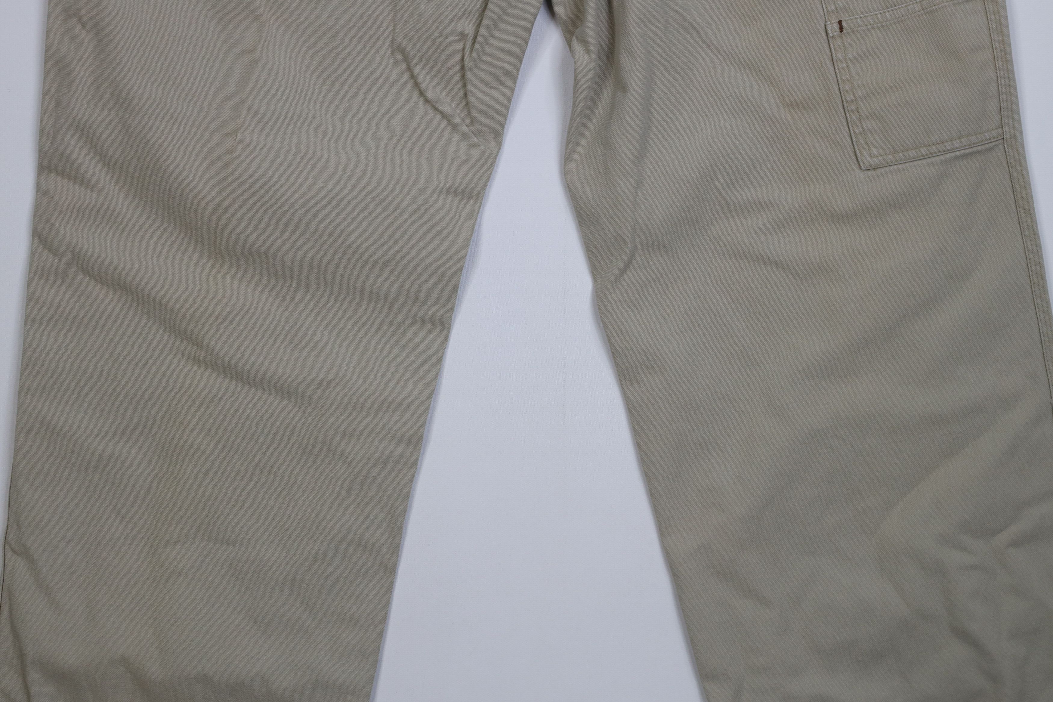 Timberland Vintage Y2K Timberland Canvas Wide Leg Dungaree Pants Size US 38 / EU 54 - 11 Thumbnail