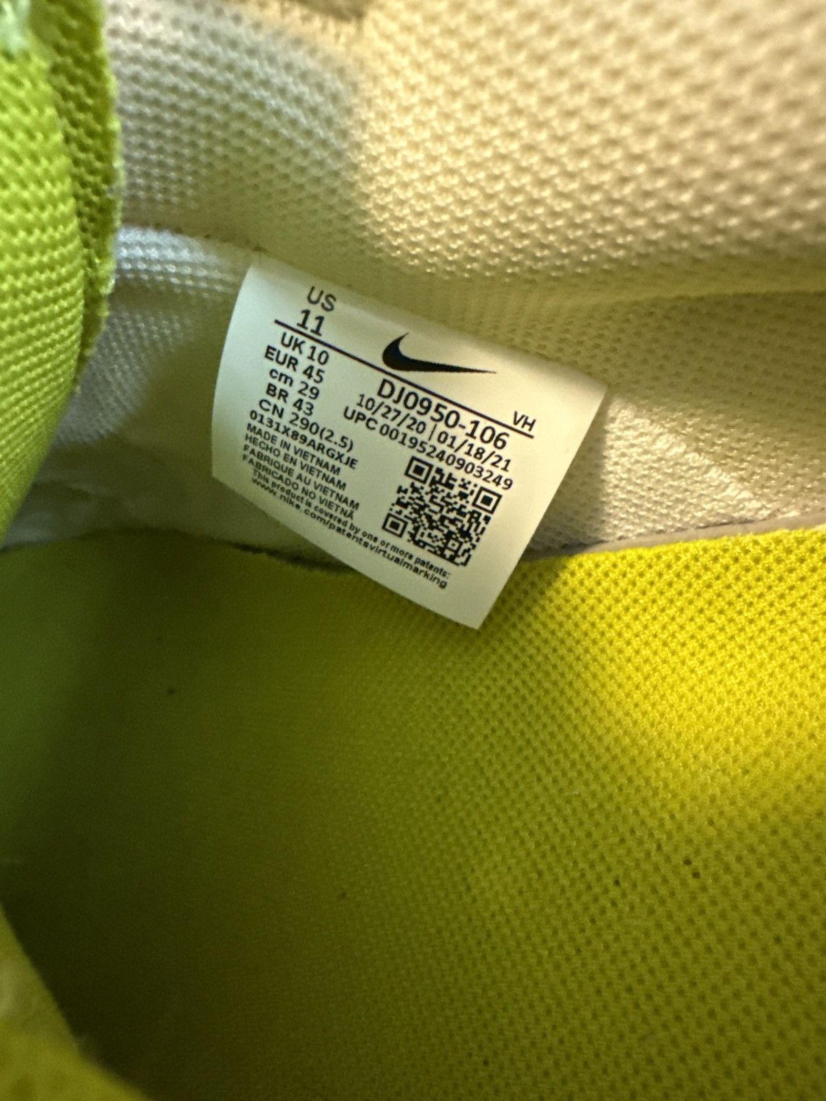 Nike × Off-White Nike Dunk Low X Off-White Lot 14 Size US 11 / EU 44 - 7 Thumbnail