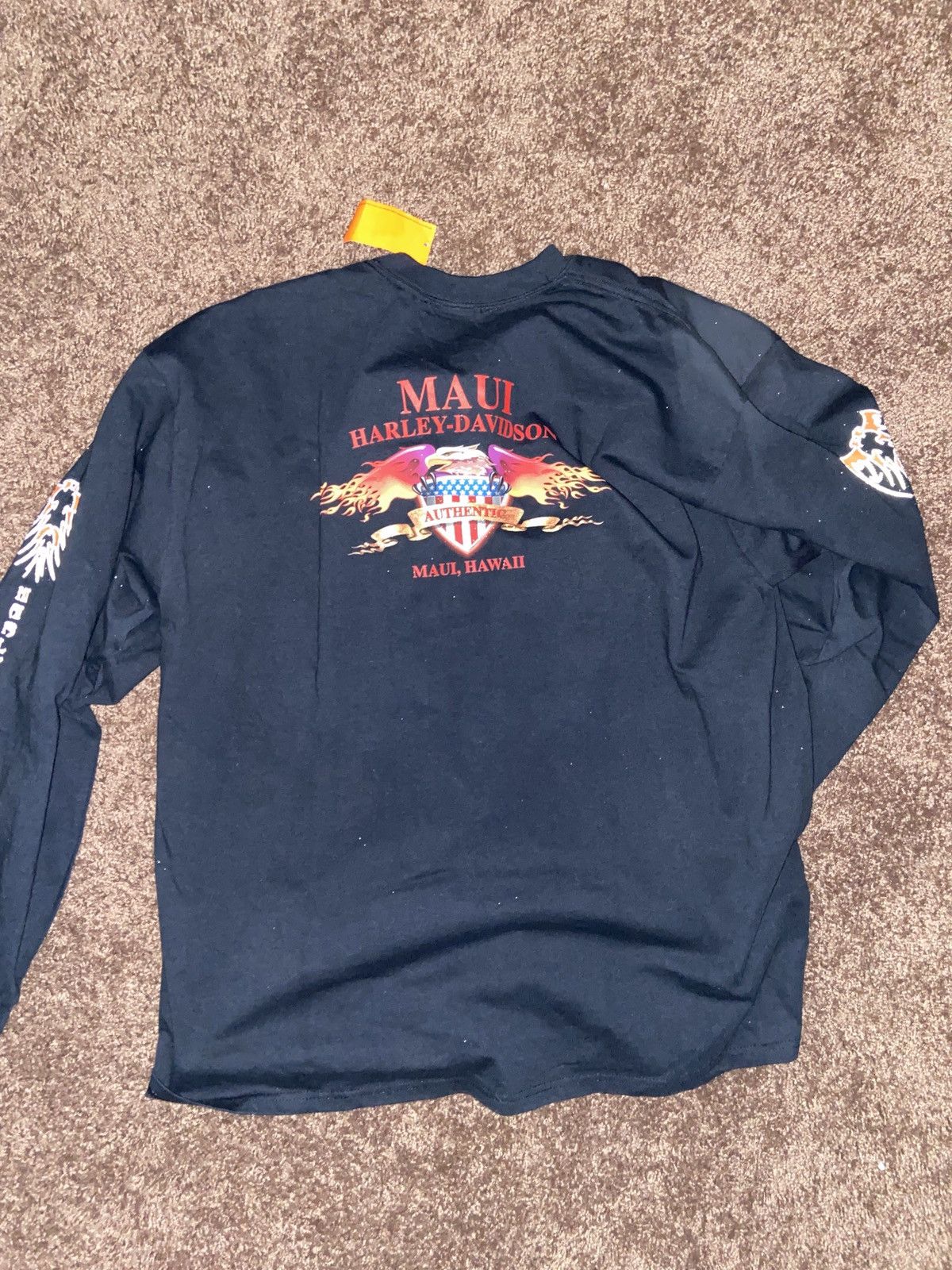 Harley Davidson × Other × Vintage Vintage Baggy Harley Davidson Longsleeve shirt Size US XXL / EU 58 / 5 - 3 Thumbnail