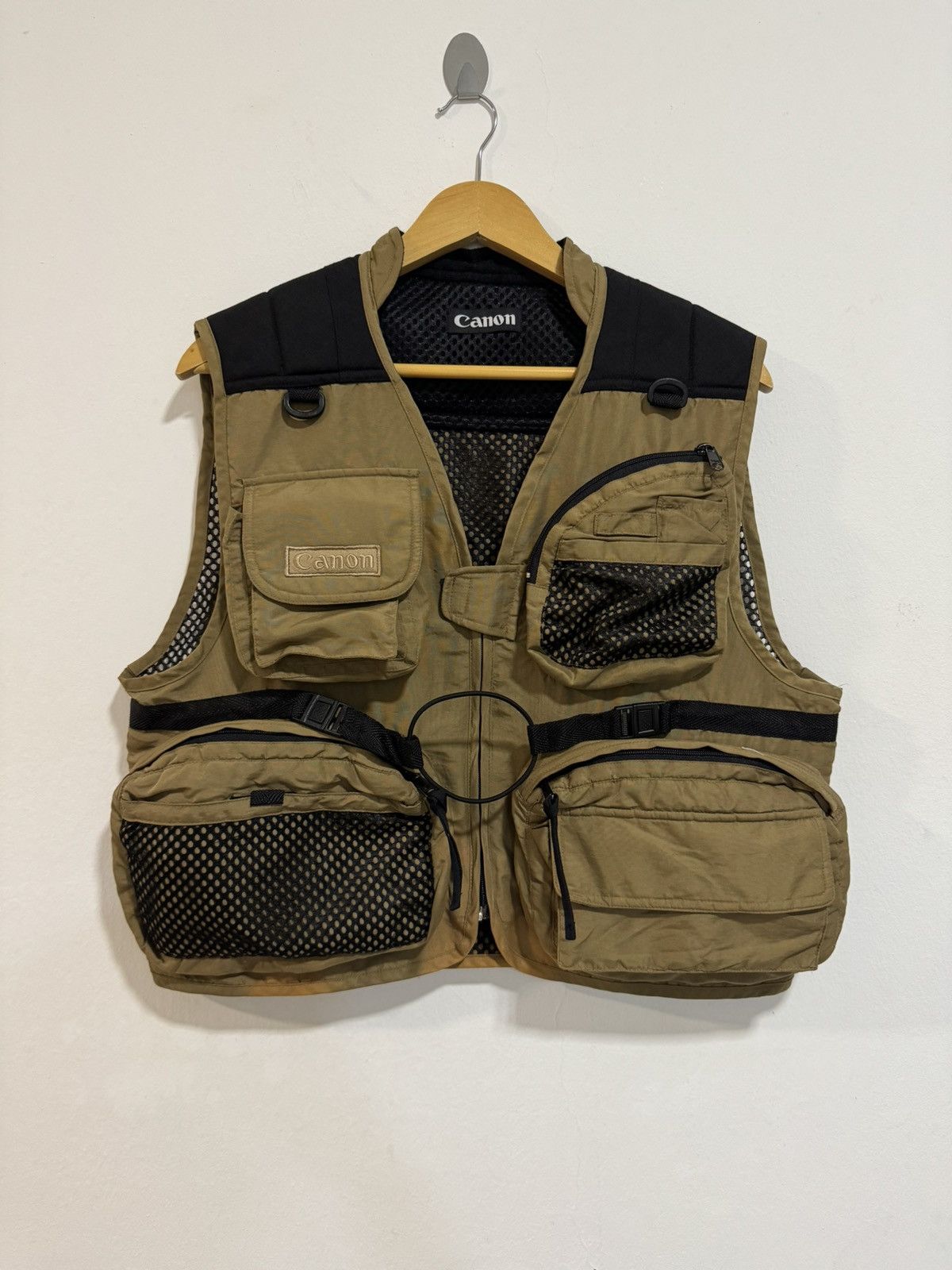 image of Canon Professional Photographer Vest in Brown, Men's (Size Medium)