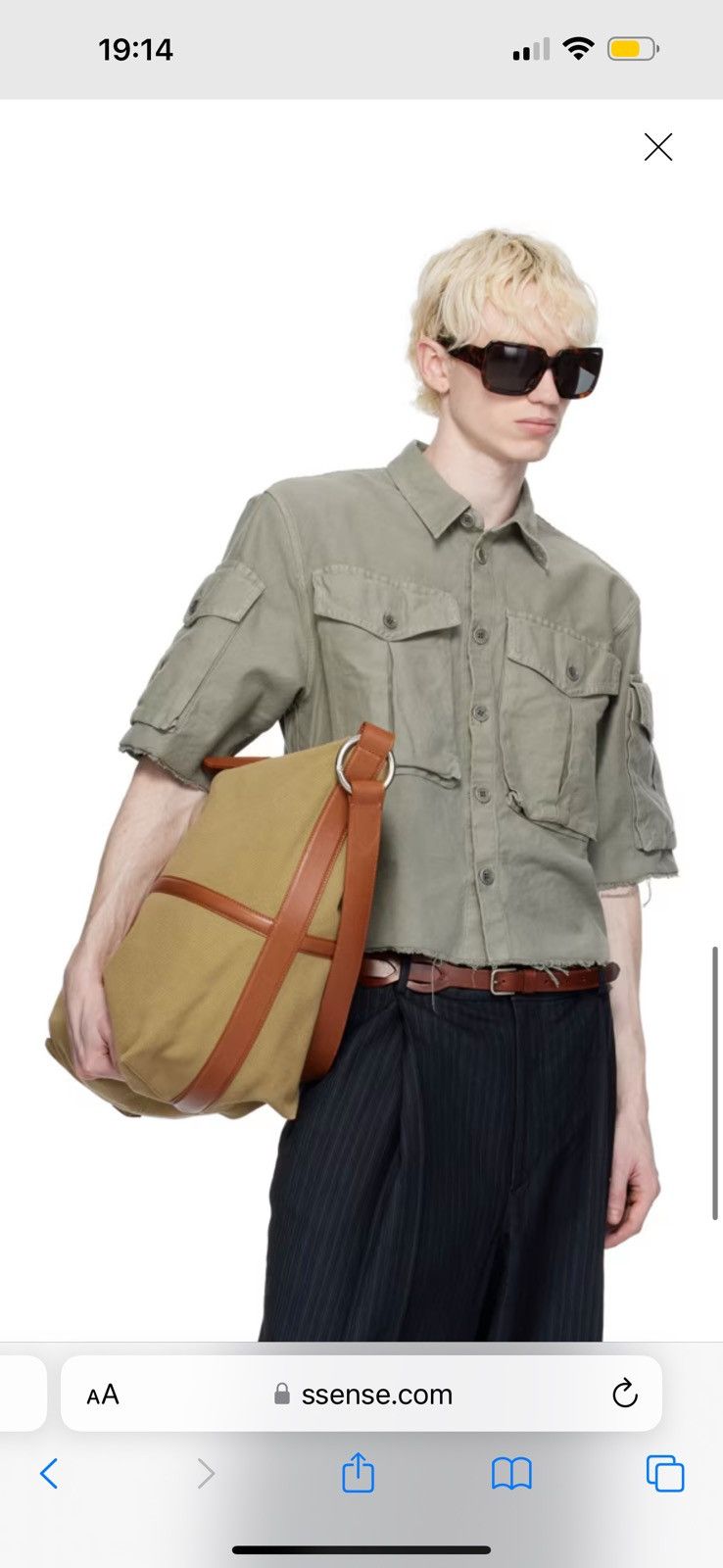 Dries Van Noten Dries Van Noten over dyed grey shirt Size US L / EU 52-54 / 3 - 4 Thumbnail