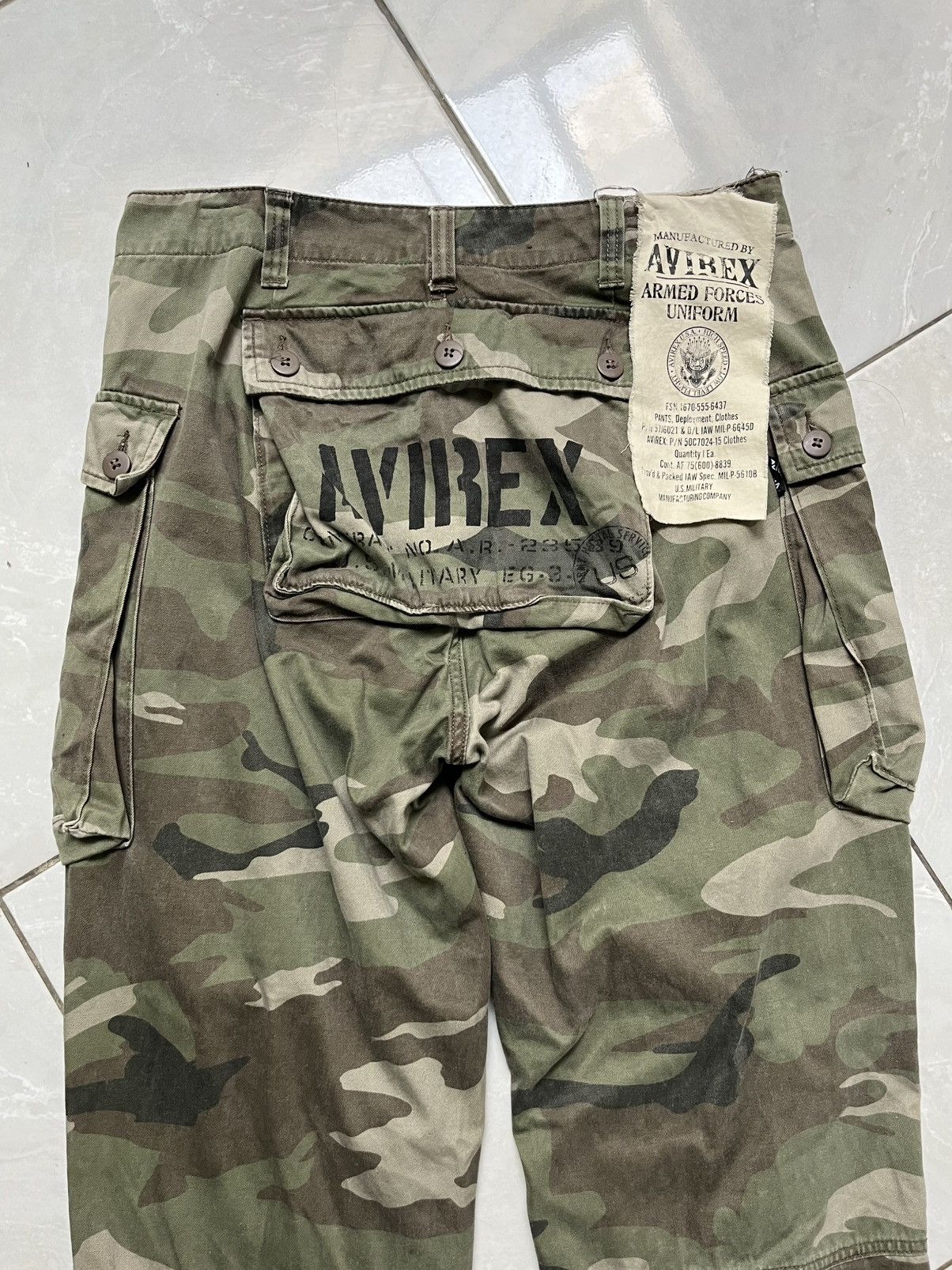 Avirex Avirex monkey pants camouflage Size US 32 / EU 48 - 5 Thumbnail
