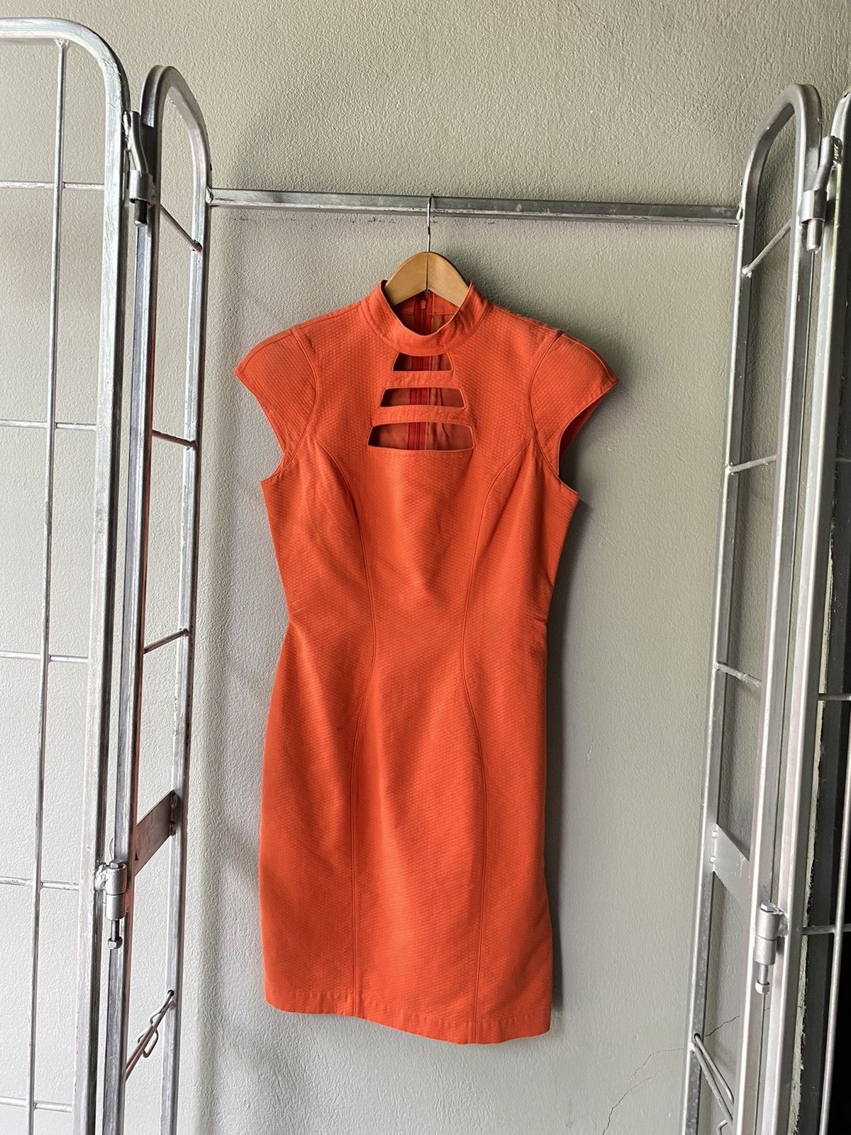 Thierry Mugler Thierry Mugler orange dress Size S / US 4 / IT 40 - 15 Thumbnail