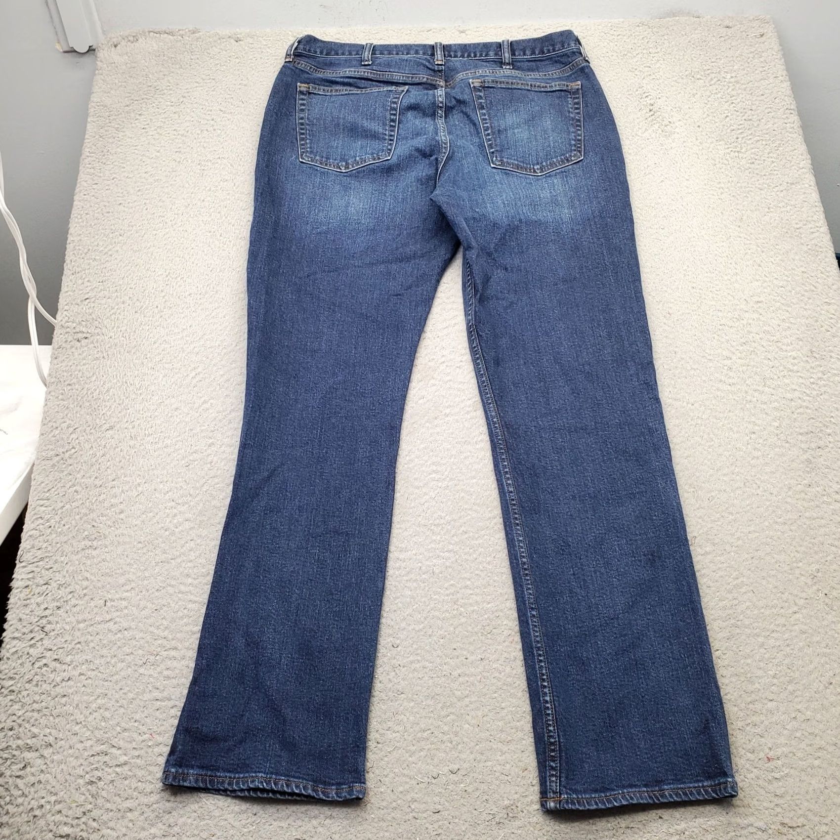 Old Navy Old Navy Jeans Womens 36x34 Straight Denim Blue 5-Pocket Regular Fit XS? Size 25" / US 0 / IT 36 - 2 Thumbnail