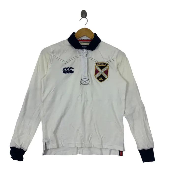 Canterbury of New Zealand Vintage CANTERBURY NEW ZEALAND Rugby Polo Size US M / EU 48-50 / 2 - 1 Thumbnail