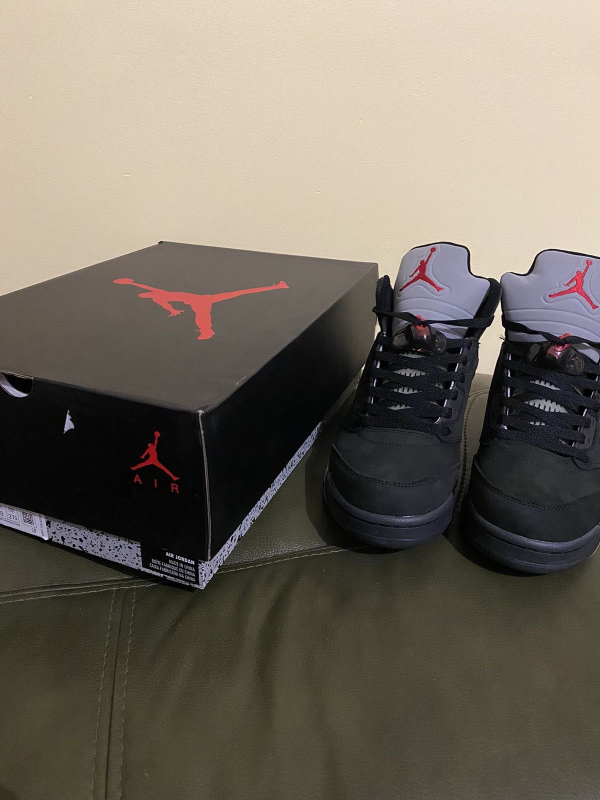 Nike Air Jordan 5 Gore-Tex Off Noir | Grailed