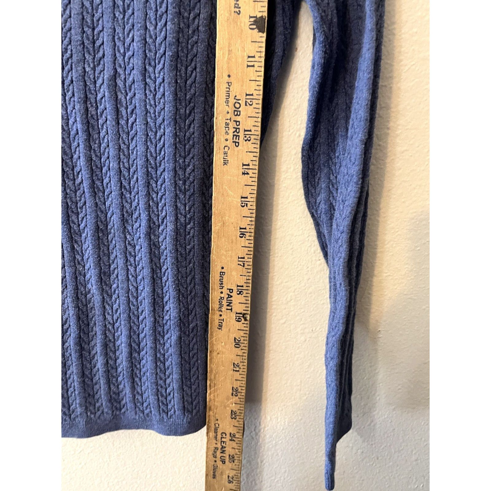 Tommy Hilfiger Tommy Hilfiger Cableknit Sweater Size Medium Blue Women’s Pullover Knit Shirt Womens M Blue Cable Knit Sweater Size M / US 6-8 / IT 42-44 - 4 Thumbnail