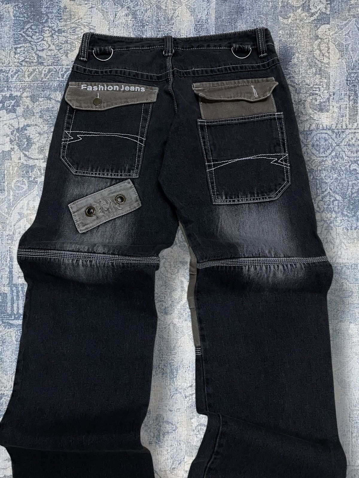 Vintage 1990s Designer Japan Fashion Jeans Baggy Streetwear