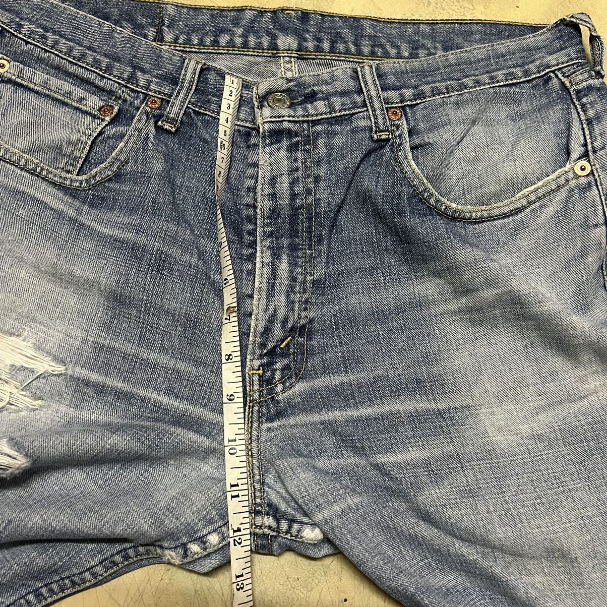 Jean × Levi's × Levi's Vintage Clothing Vintage Levis 534 Distressed Design Denim Jeans Size US 33 - 11 Thumbnail