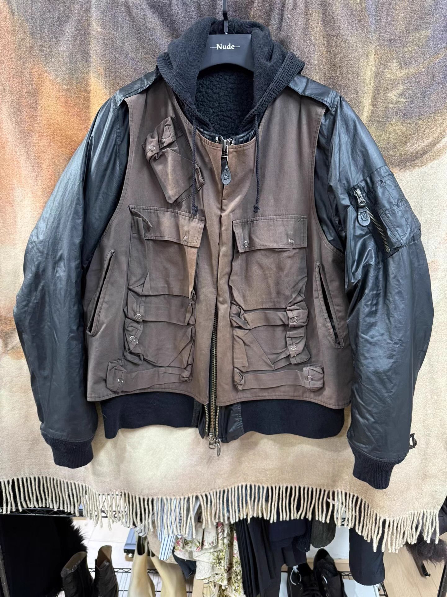 Undercover UNDERCOVER vandalize Functional Packable Bomber Jacket K20 Size US M / EU 48-50 / 2 - 1 Thumbnail
