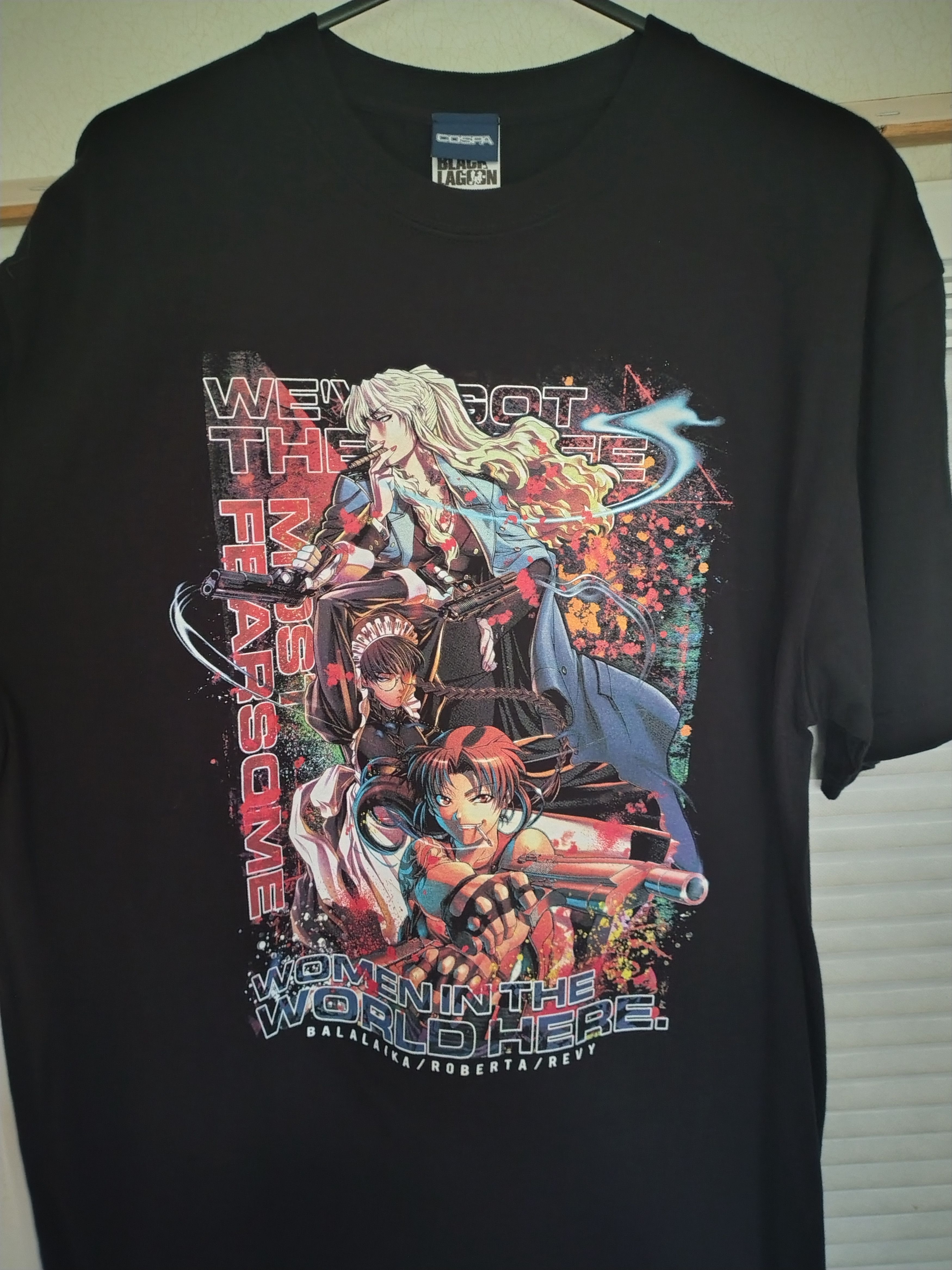 Other Cospa Black Lagoon All Girls Anime Tee Size US XL / EU 56 / 4 - 1 Preview
