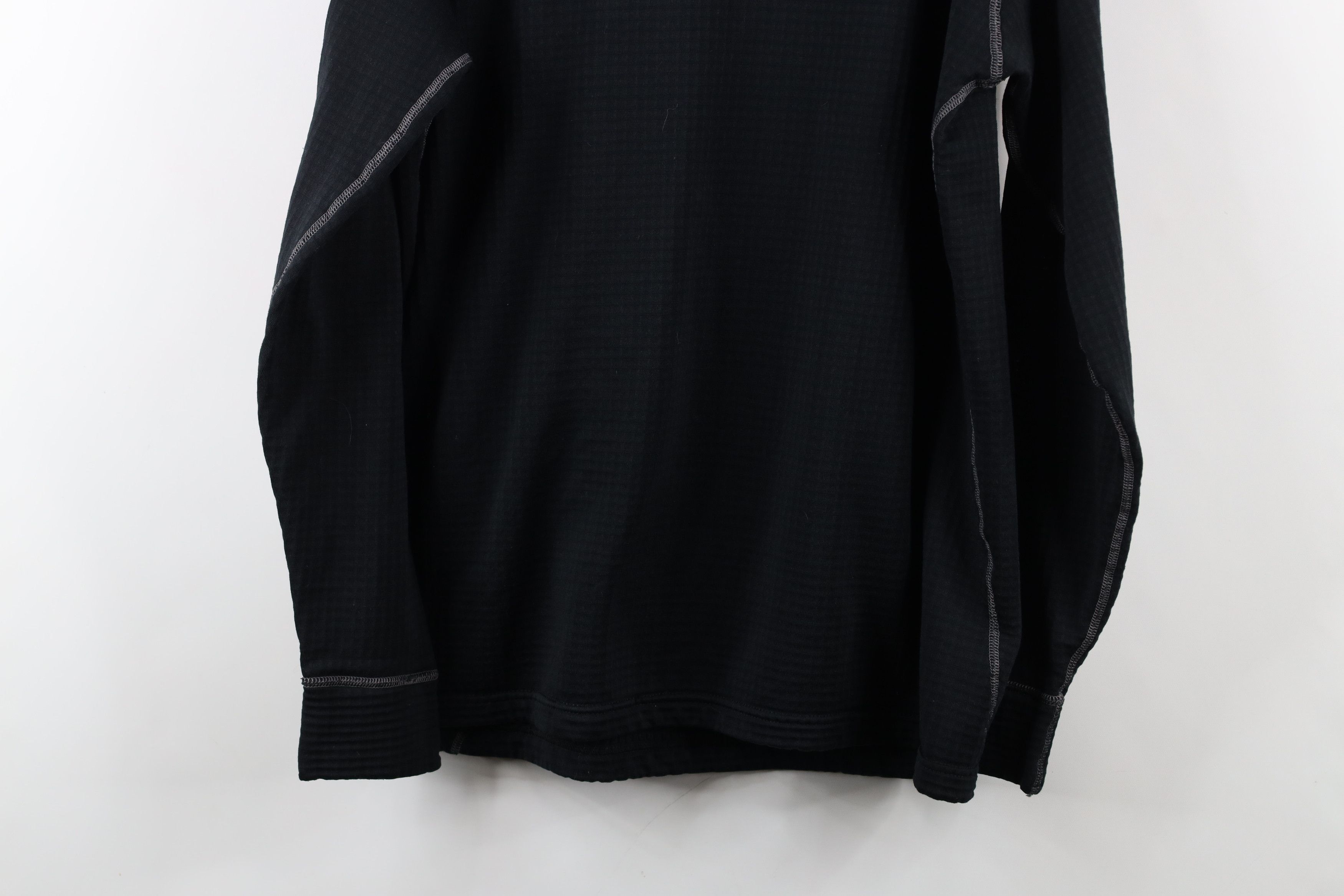 Cabelas × Vintage Vintage Cabelas Thermal Fleece Lined Sweatshirt Black Size US L / EU 52-54 / 3 - 13 Thumbnail