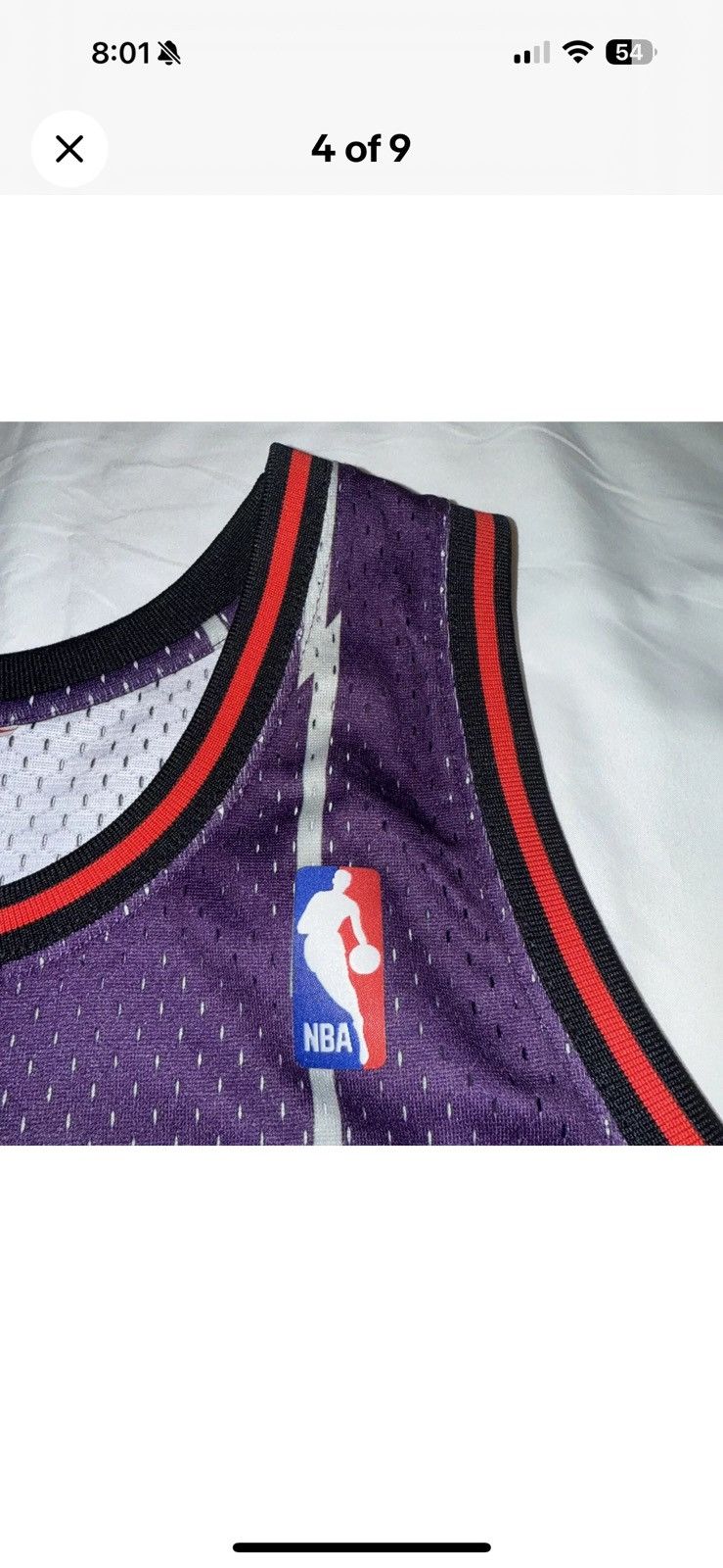 Mitchell & Ness Mitchell & Ness Toronto Raptors Vince Carter Jersey Size XL Size US XL / EU 56 / 4 - 4 Thumbnail