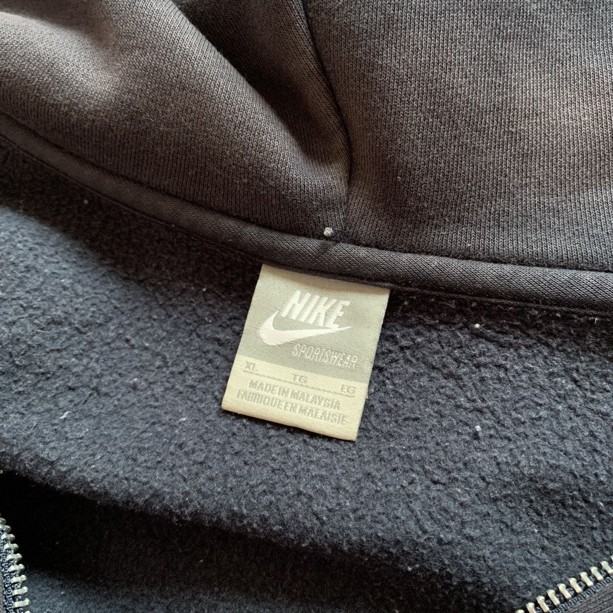 Nike Nike Zip Hoodie NSW West Vintage Y2K Size US XL / EU 56 / 4 - 6 Thumbnail