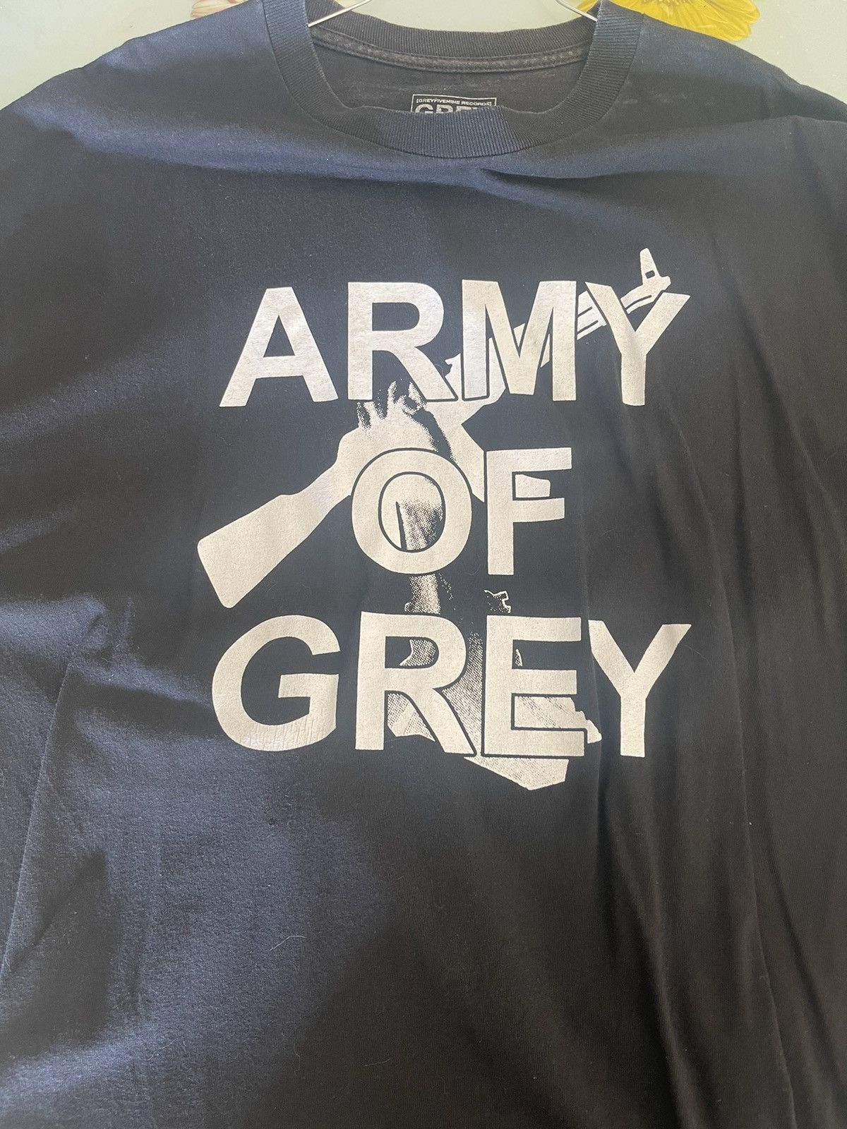 G59 Records Army of grey shirt Size US XL / EU 56 / 4 - 1 Thumbnail
