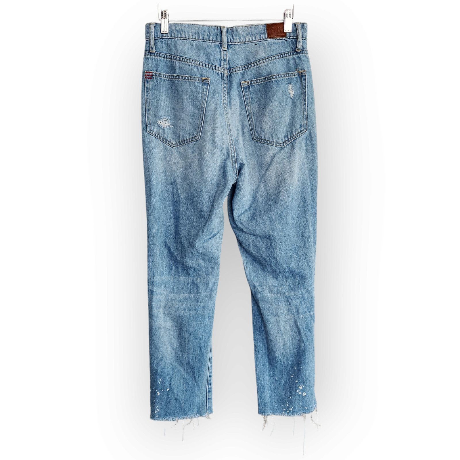 Bdg BDG High Waisted Slim Straight Tapered Leg Ripped Jeans 28 Size 28" / US 6 / IT 42 - 5 Thumbnail
