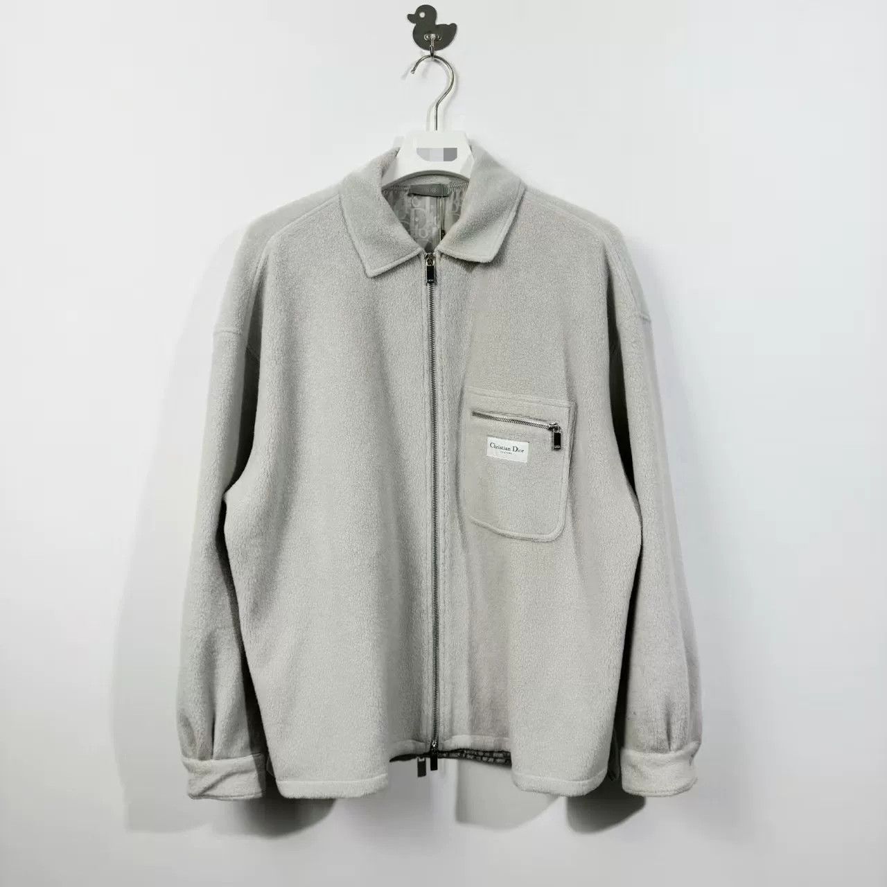 Dior Dior Couture Logo Embroidered Zip Jacket Size L Size US L / EU 52-54 / 3 - 1 Thumbnail
